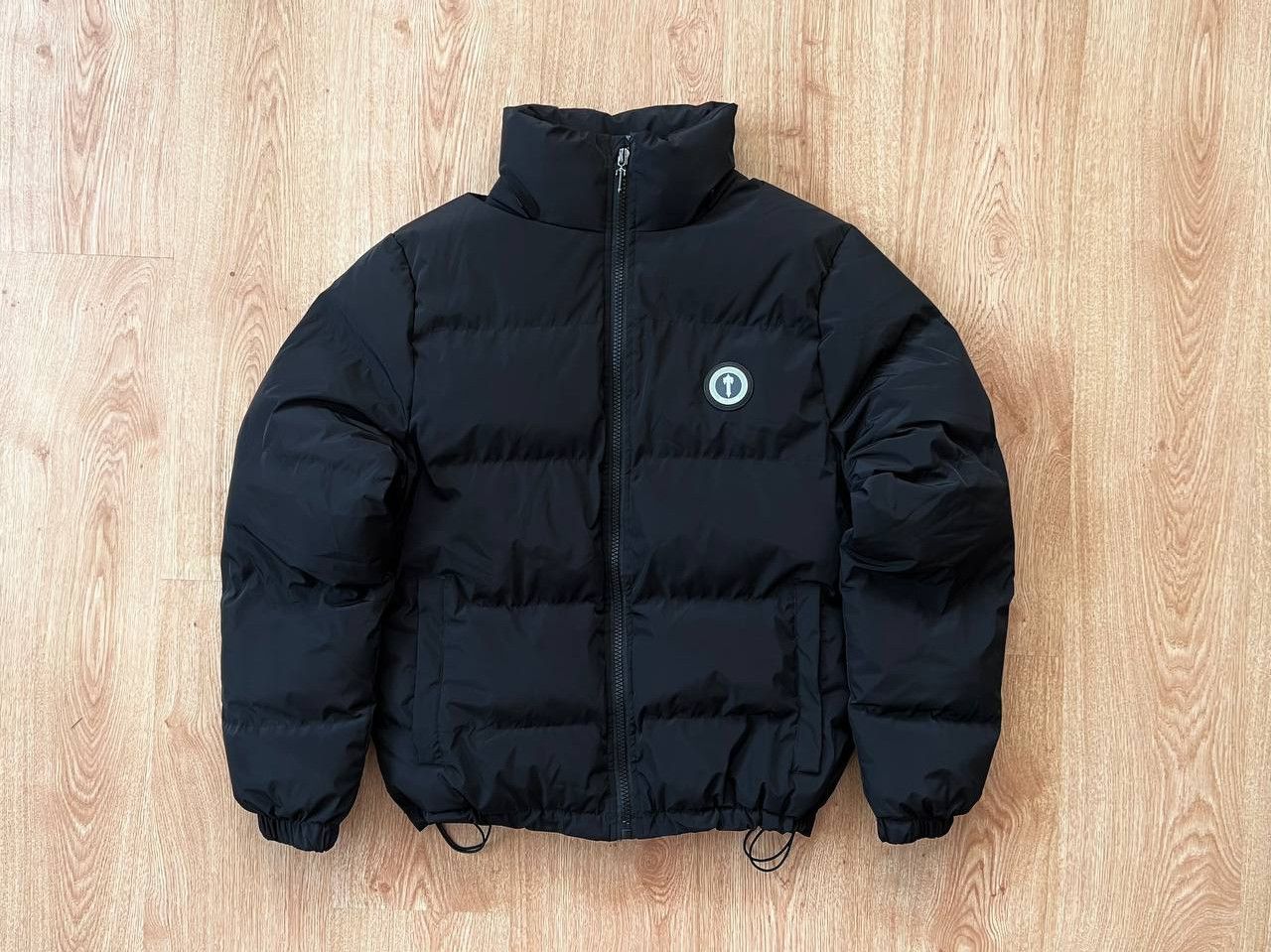image of Trapstar London Big Logo Down Puffer in Black, Men's (Size Medium)
