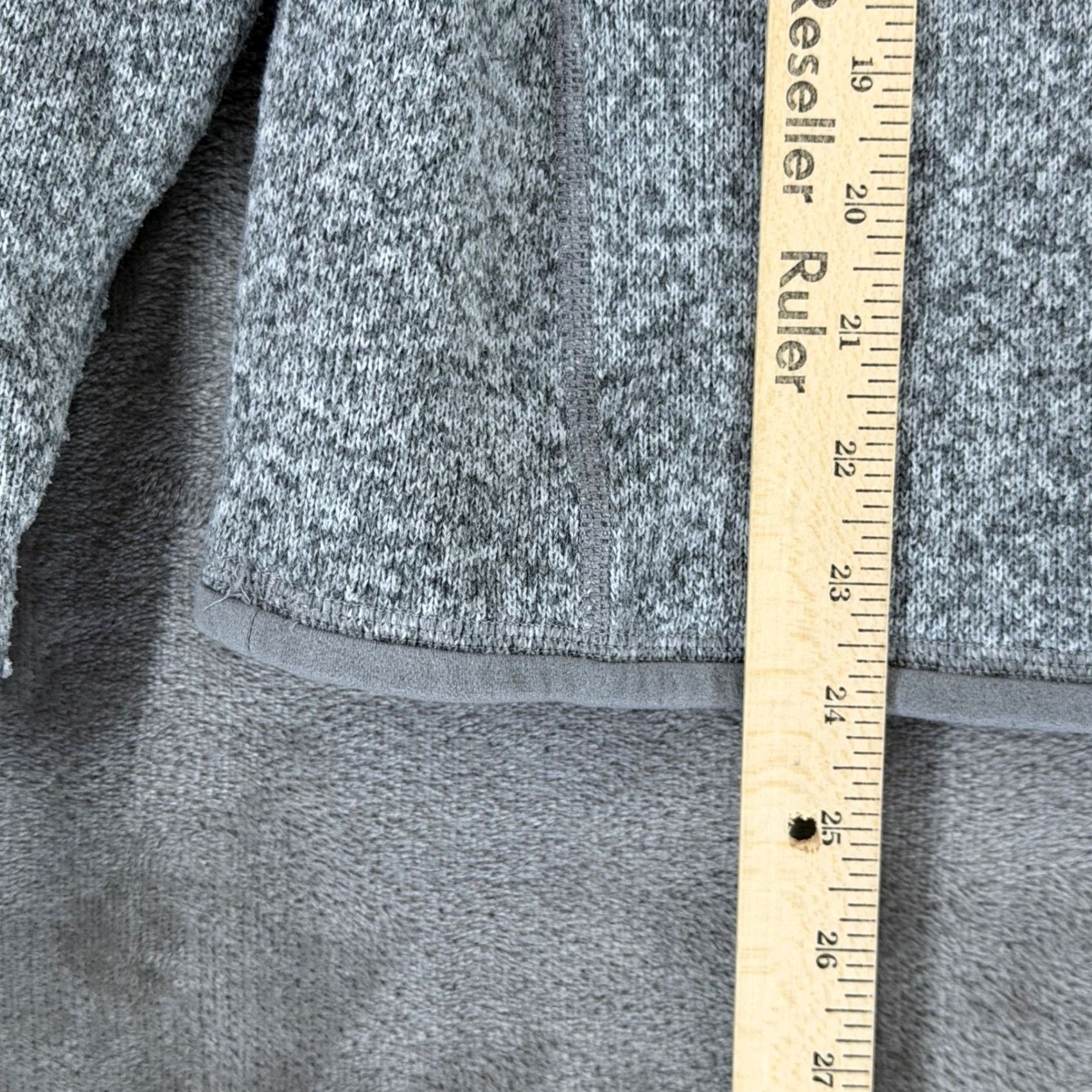 Patagonia Patagonia Better Sweater 1/4 Zip Pullover Womens Small Grey Heather 25617 SP16 Jacket Sweater Size S / US 4 / IT 40 - 5 Thumbnail