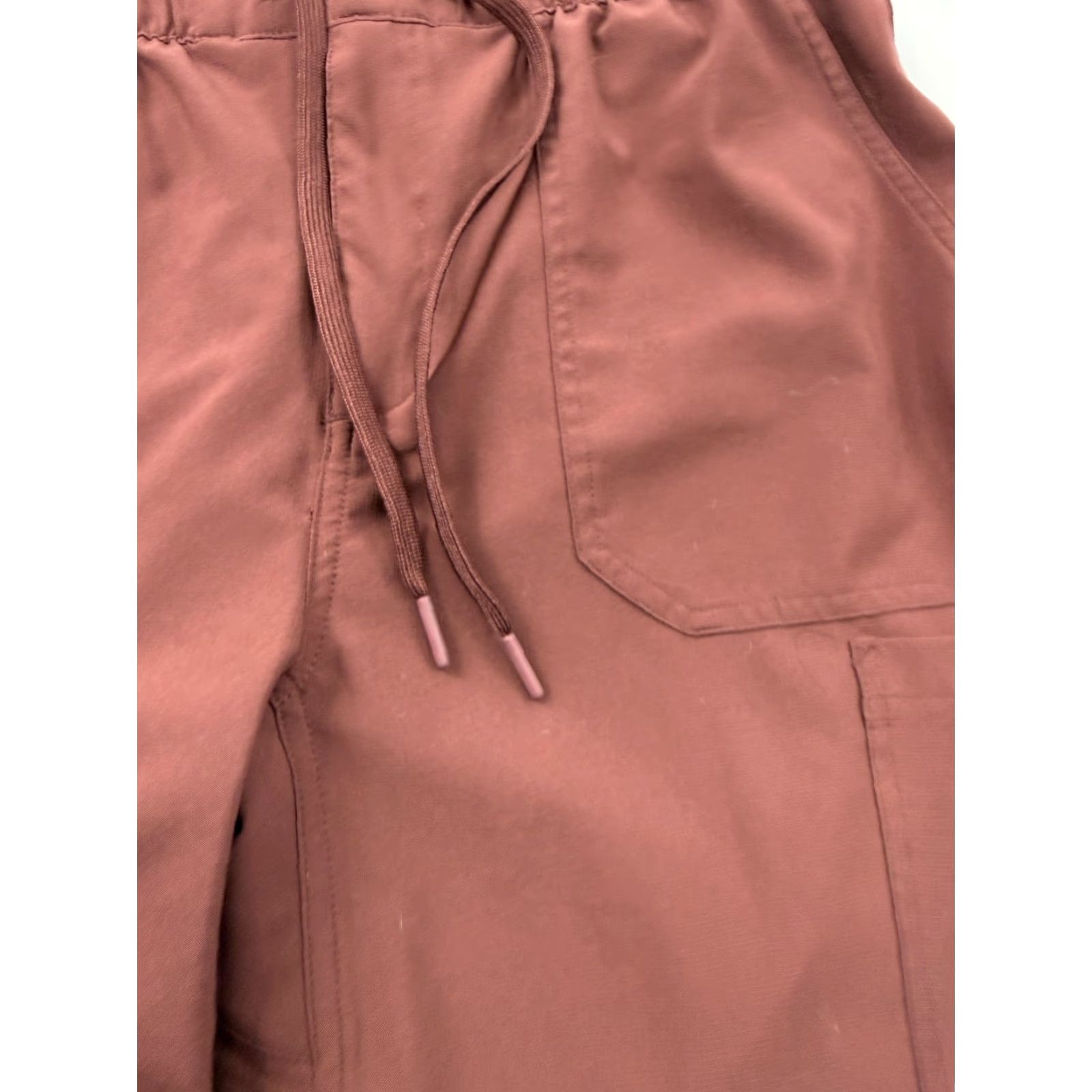 Carhartt VINTAGE Carhartt Pants Unisex M Red Cargo Jogger Elastic Waist Pockets Workwear Scrub Size US 31 - 2 Thumbnail