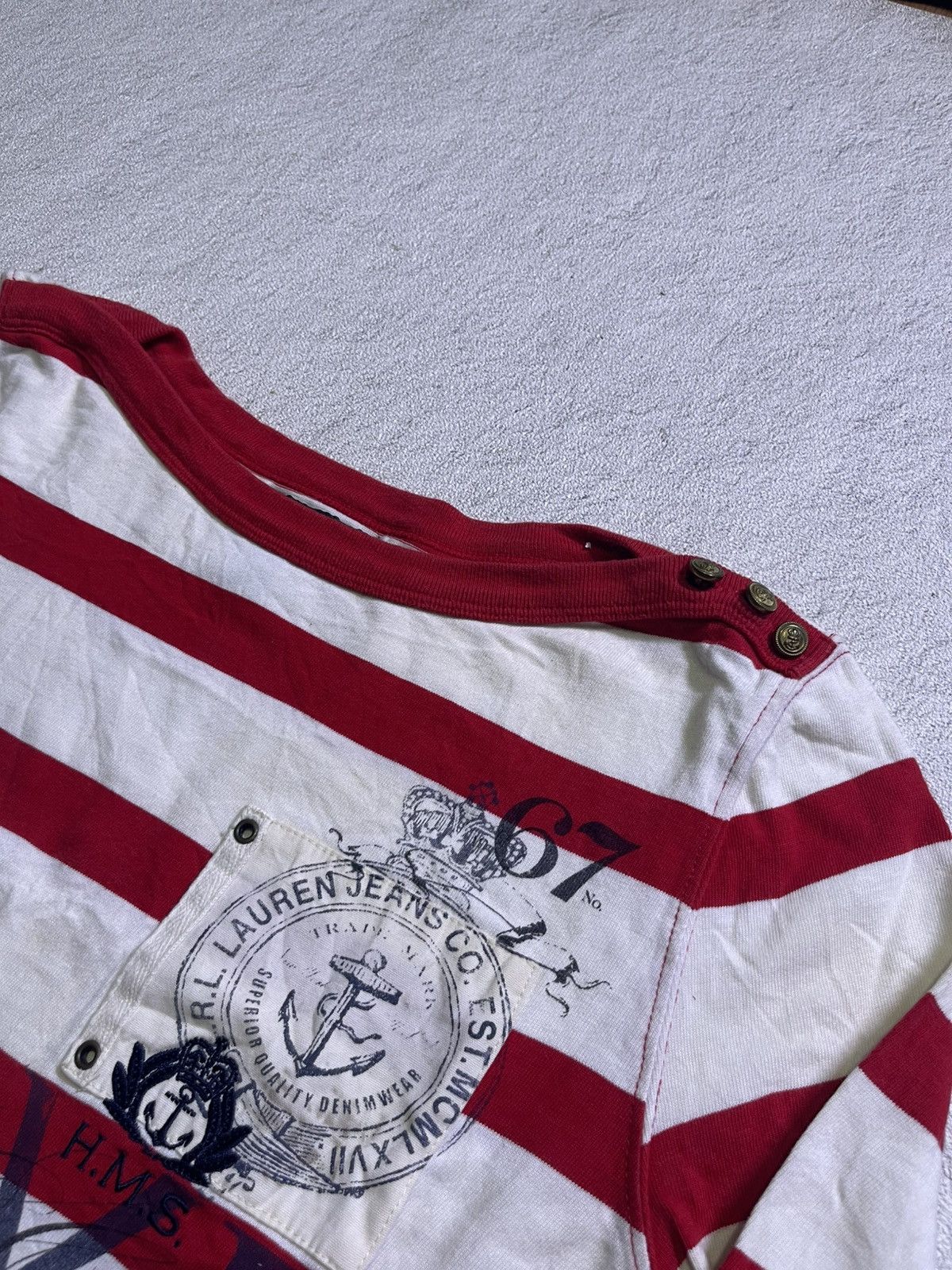 Ralph Lauren Y2K RALPH LAUREN long tshirt Size M / US 6-8 / IT 42-44 - 4 Thumbnail