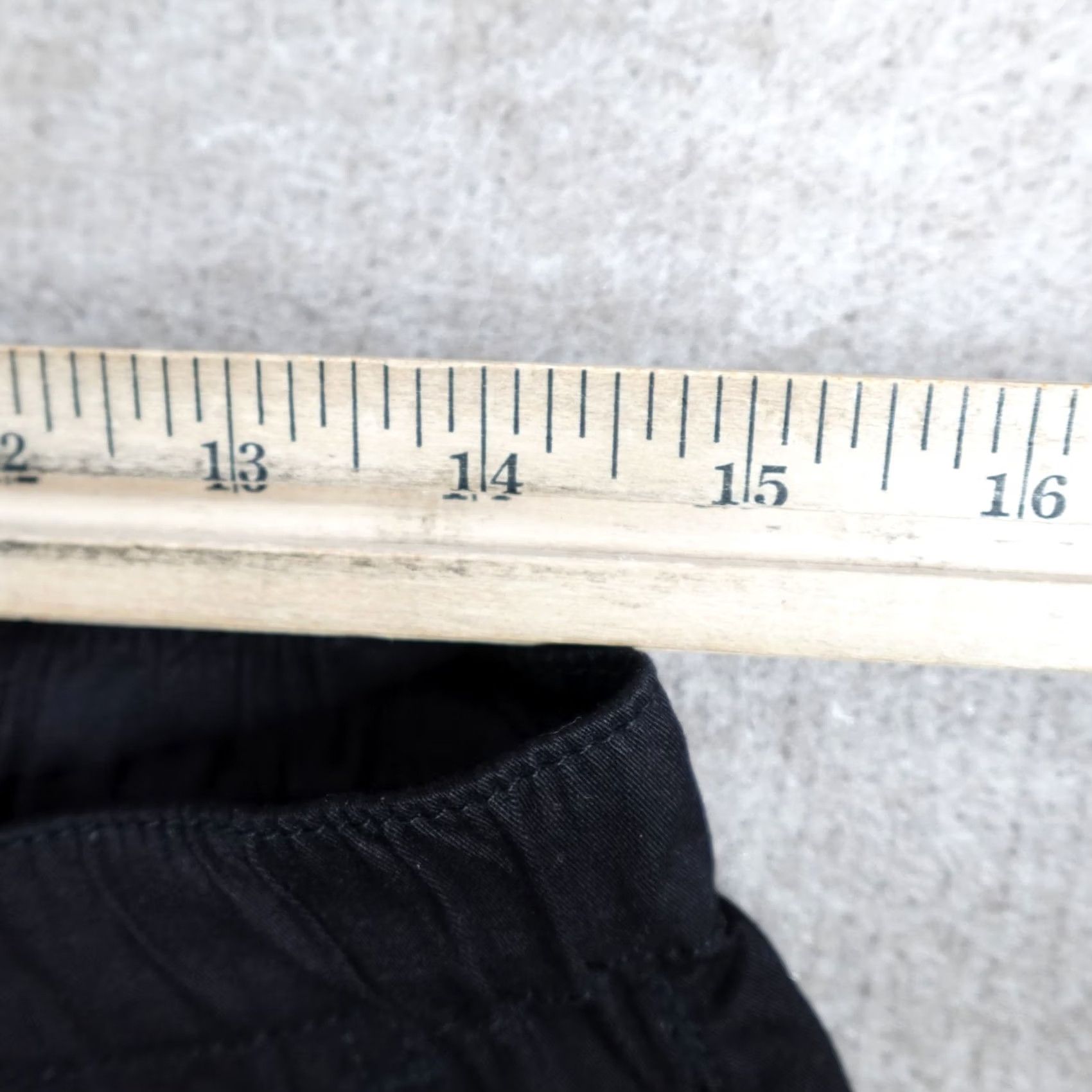 Commando Woof Clothing Mens Pants Medium Black Lined Commando Stretch Waist Cotton Blend Formal Casual Business Chino Straight Inseam 28 in Size US 31 - 7 Thumbnail