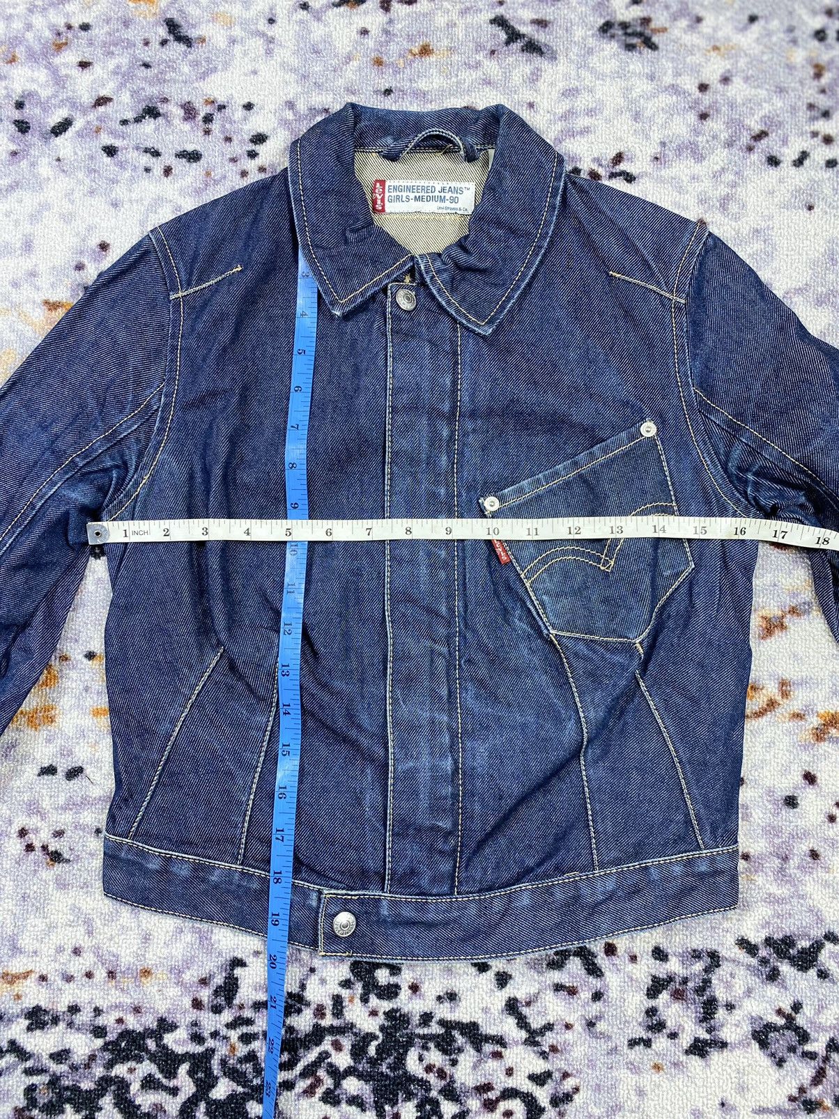 Denime × Levi's × Vintage Levi’s Grils Vintage Engineered Denim Jacket Size M / US 6-8 / IT 42-44 - 11 Thumbnail