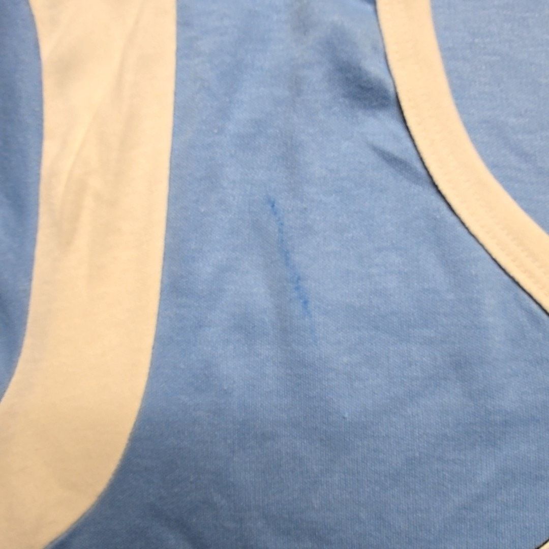 Vintage Vintage Montana Graphic Tee Le Riche Blue White Large Shirt Size L / US 10 / IT 46 - 2 Thumbnail
