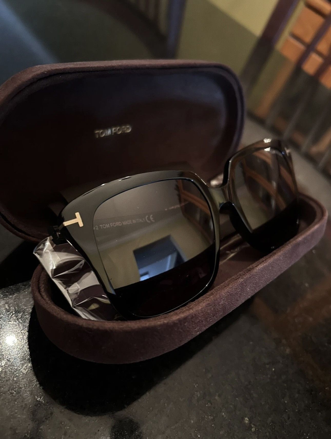 Tom Ford Tom Ford ‘Faye’ Sunglasses Size ONE SIZE - 12 Thumbnail