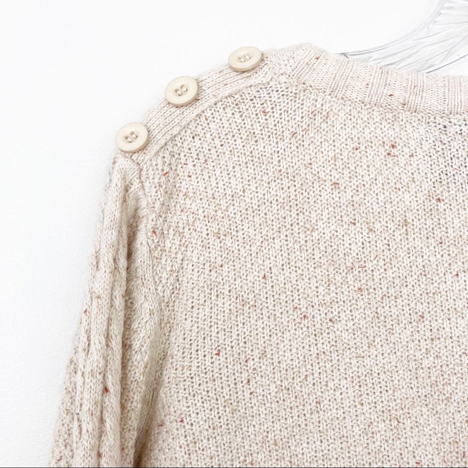 Architect Architect Tan Speckled Wool Blend Sweater Sz XL Size XL / US 12-14 / IT 48-50 - 4 Thumbnail