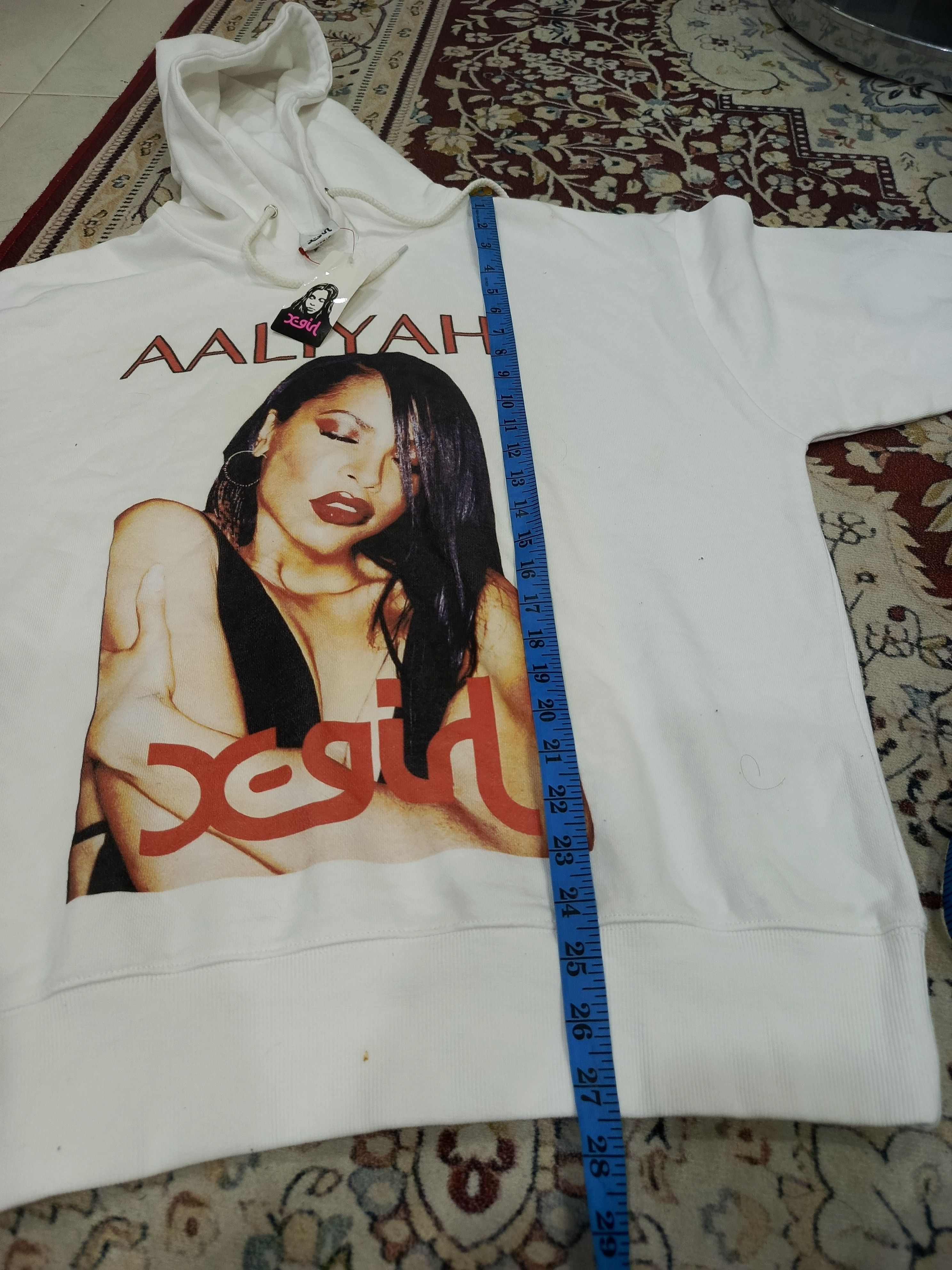Japanese Brand X-girl x AALIYAH Size US L / EU 52-54 / 3 - 12 Thumbnail