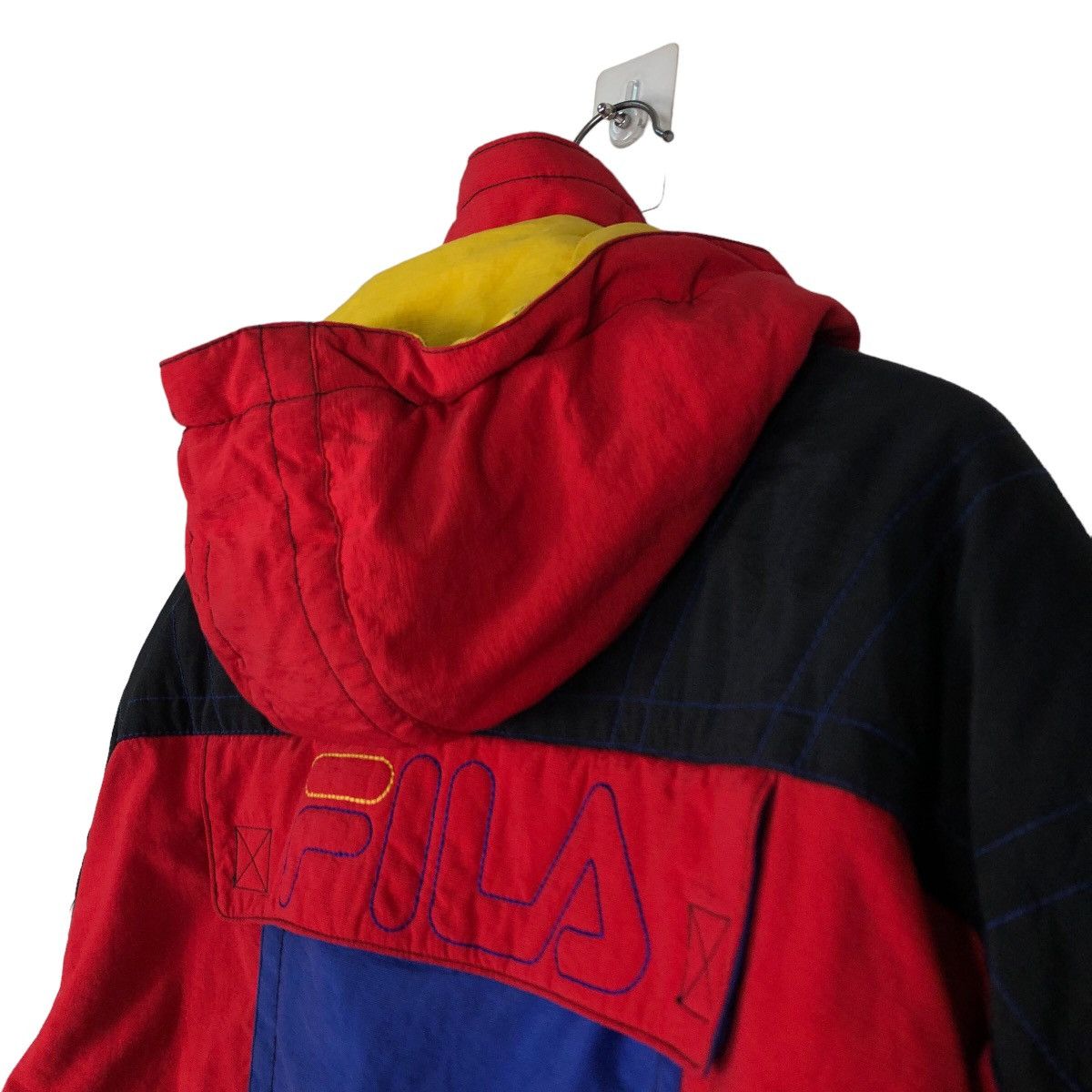 Japanese Brand 🔥Vintage Ski Jacket Colour Block Biella Italia Sport Fila Size US L / EU 52-54 / 3 - 9 Thumbnail