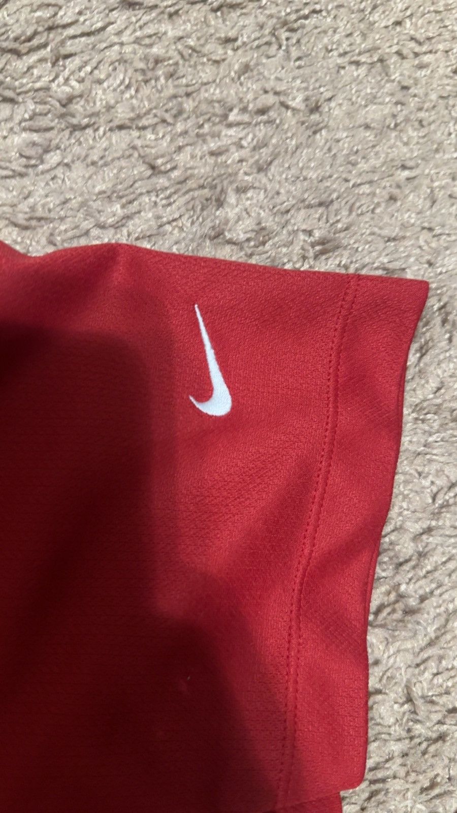 Nike Nike Red Golf Polo dri-fit used vintage Size Large Size US L / EU 52-54 / 3 - 3 Thumbnail