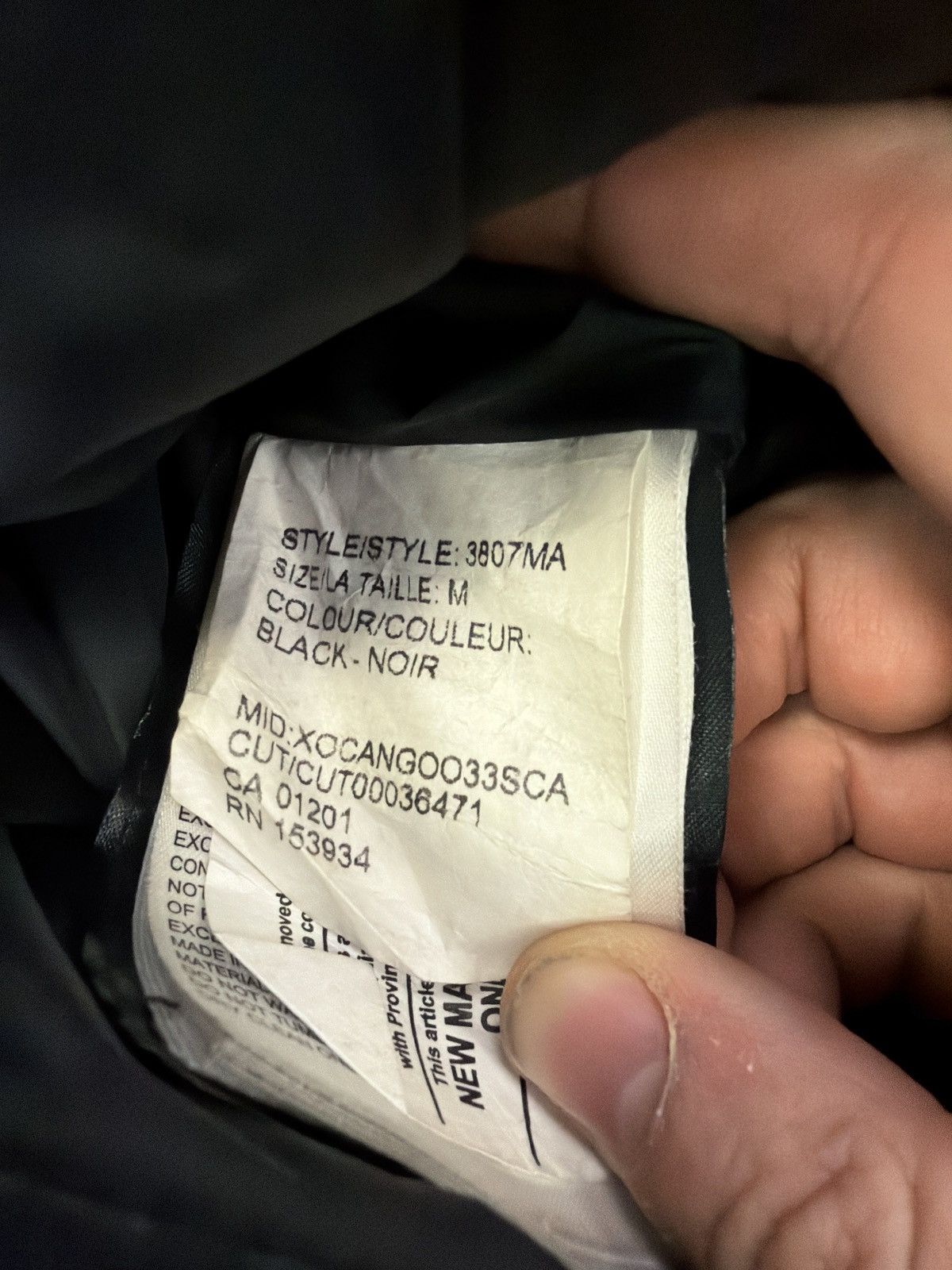 Canada Goose Canada goose woolford fusion jacket Black Size US M / EU 48-50 / 2 - 14 Thumbnail