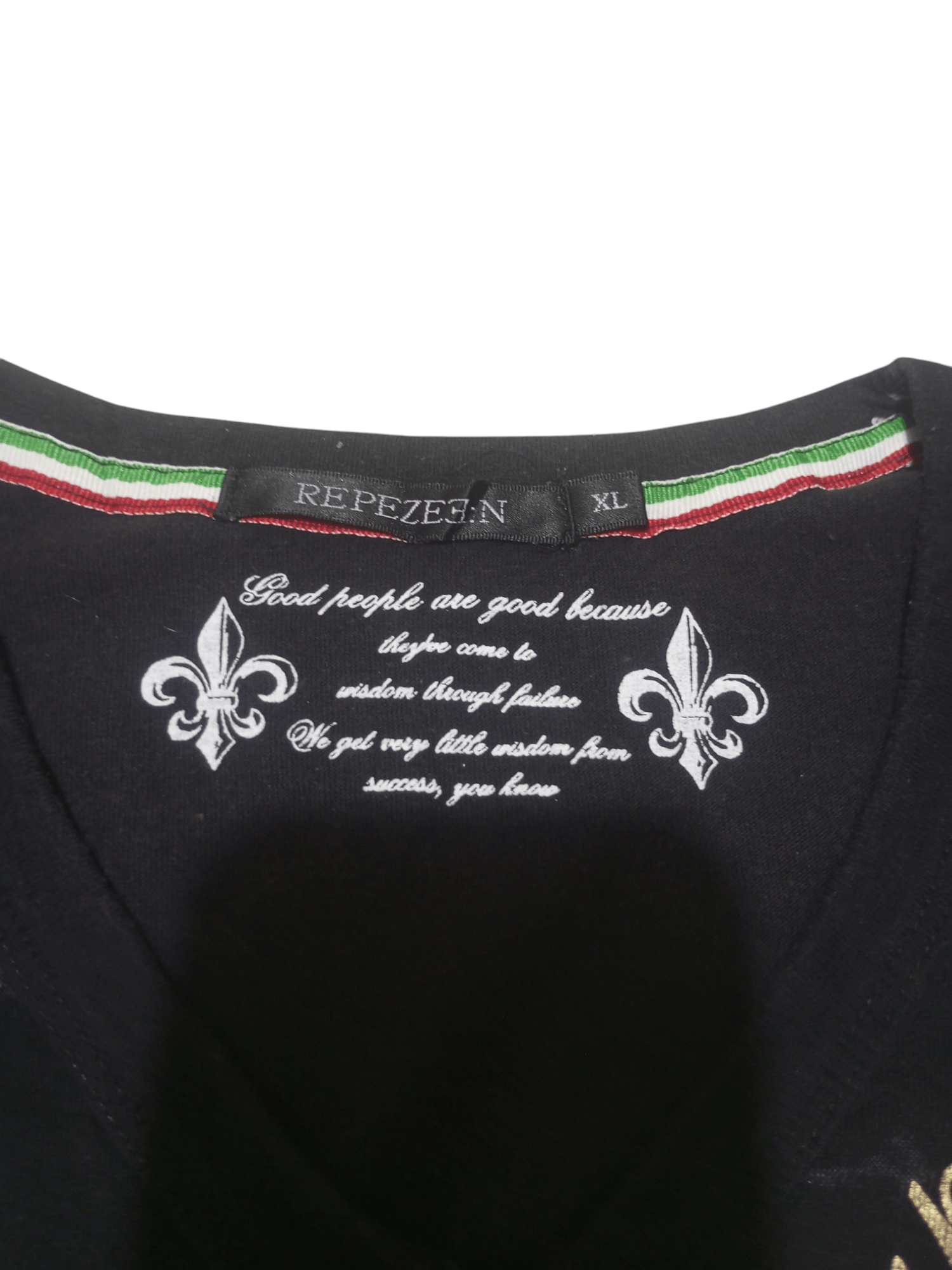 If Six Was Nine × Japanese Brand × Le Grande Bleu (L.G.B.) Vintage Repeeze:n poem smoky long sleeve t shirt Size US L / EU 52-54 / 3 - 7 Thumbnail