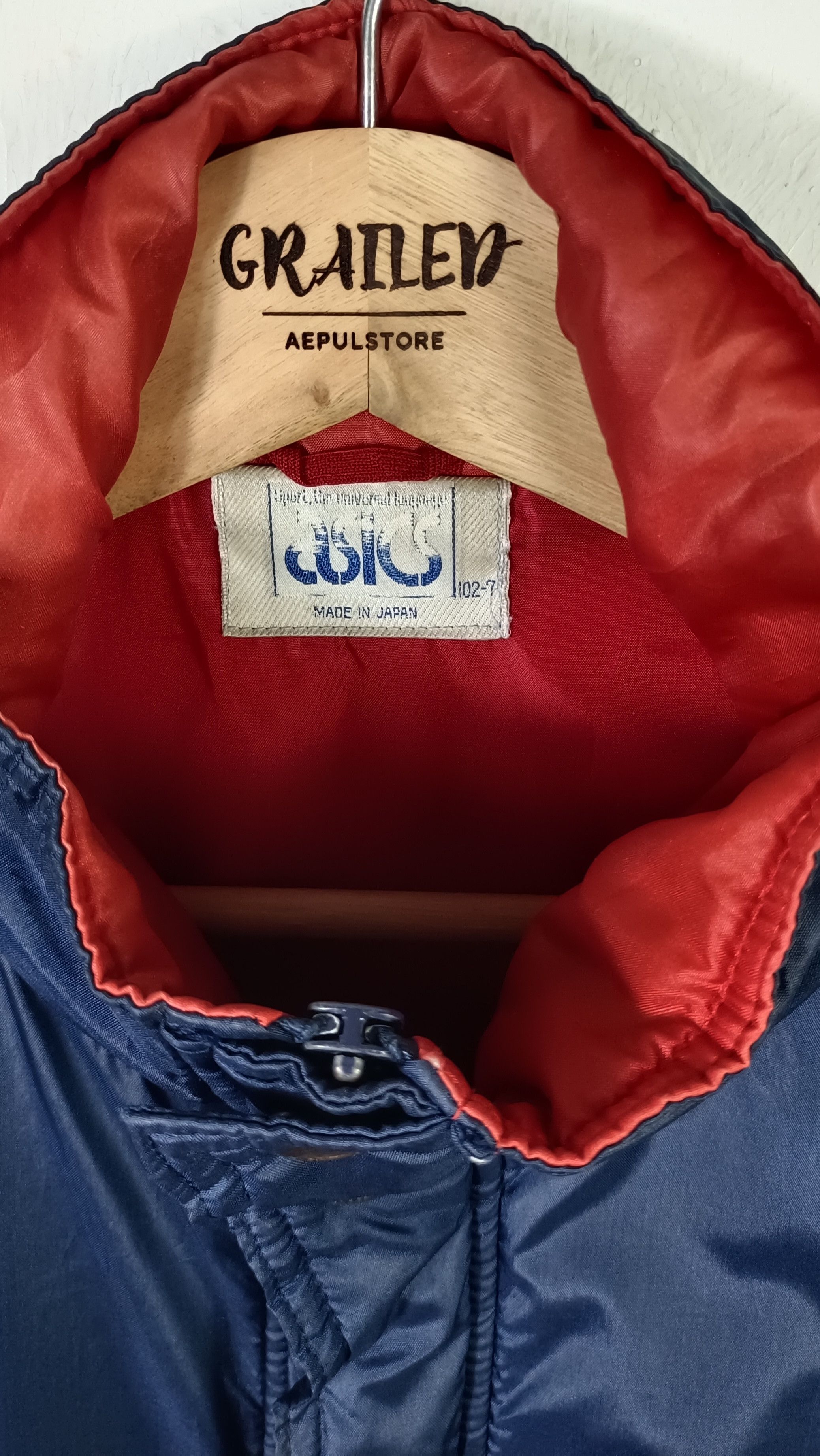 Asics × Japanese Brand × Sports Specialties Vintage Asics Paw Entrant Bomber Jacket Size US L / EU 52-54 / 3 - 9 Thumbnail