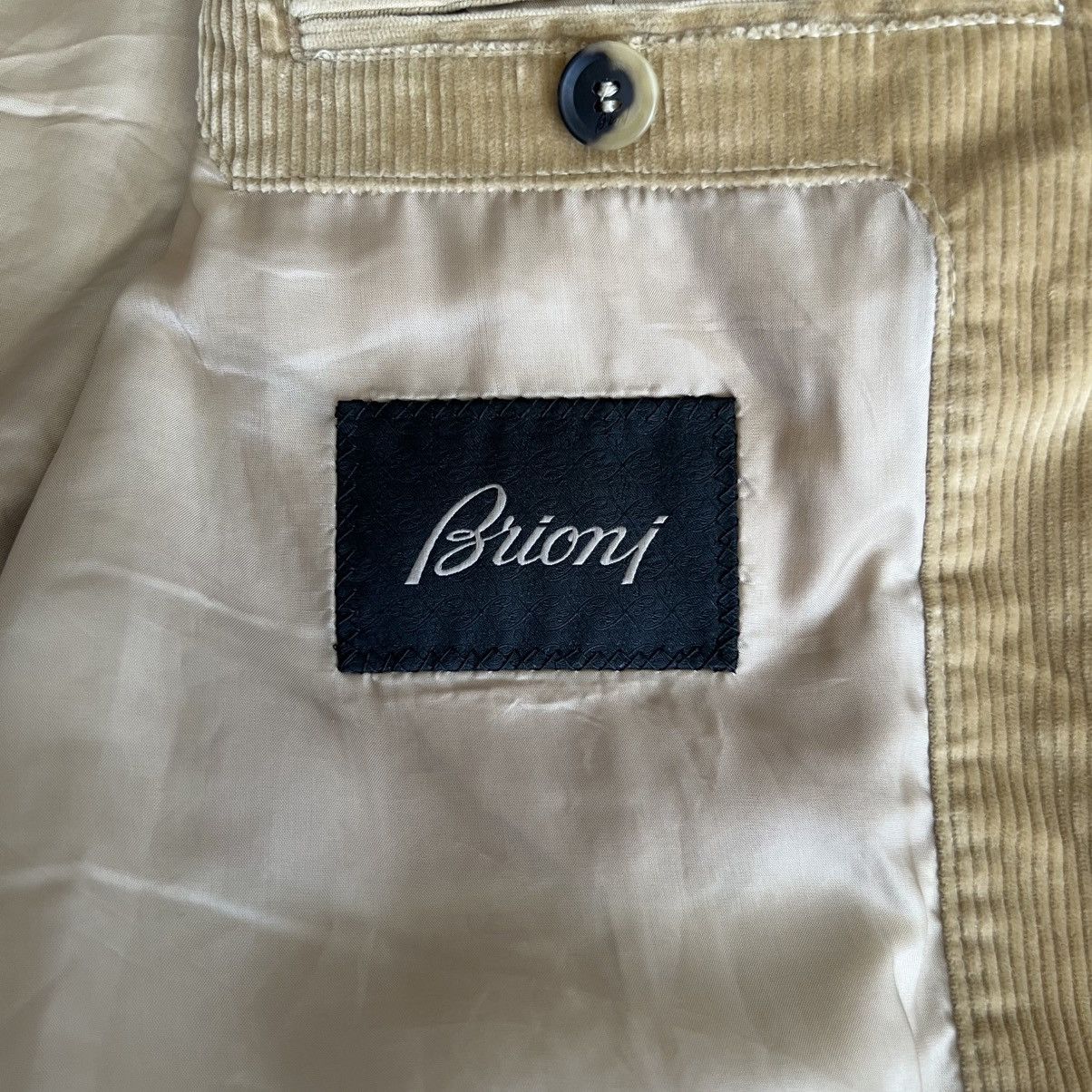 Brioni Brioni - Corduroy Sahariana Jacket Size US XXL / EU 58 / 5 - 11 Thumbnail