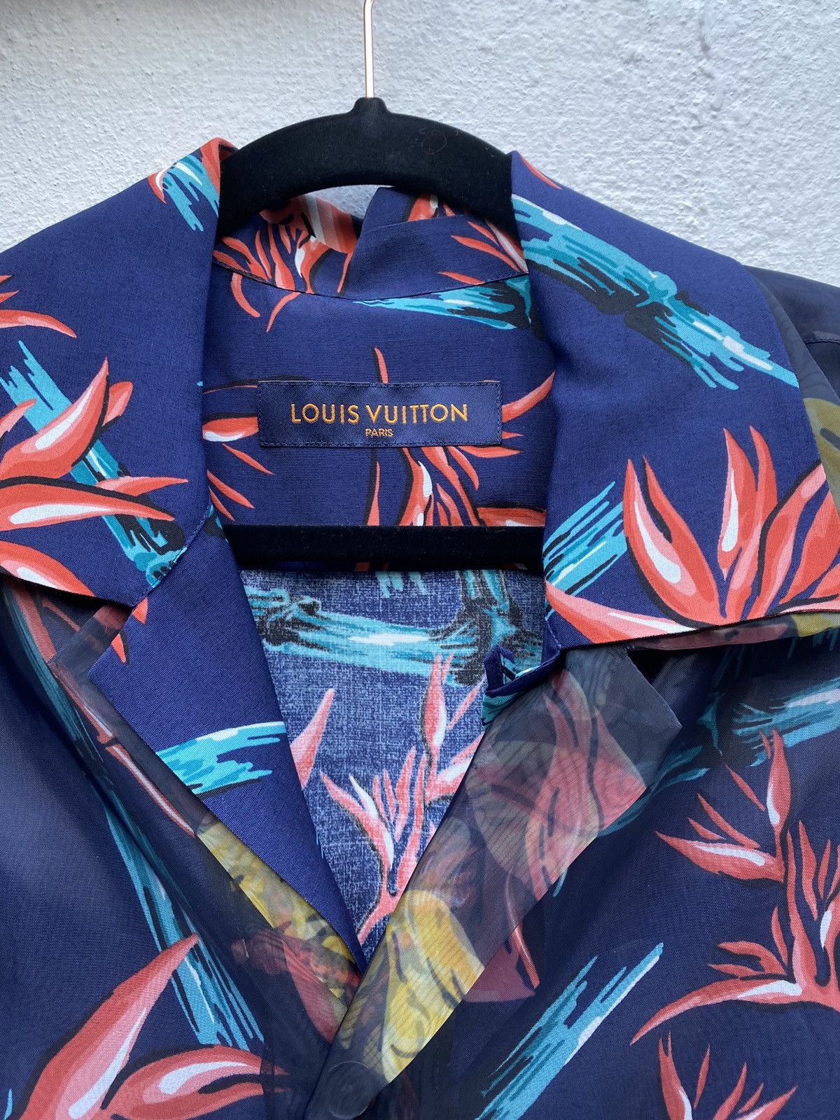 Louis Vuitton Hawaiian Shirt with print Size US M / EU 48-50 / 2 - 4 Thumbnail