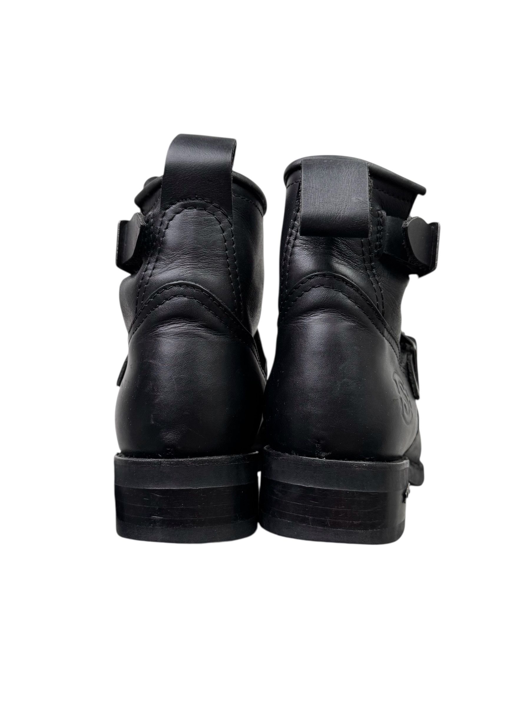Sendra Gaudi by Sendra Vintage Leather Boots With Straps (D10) Size US 7 / EU 40 - 8 Thumbnail