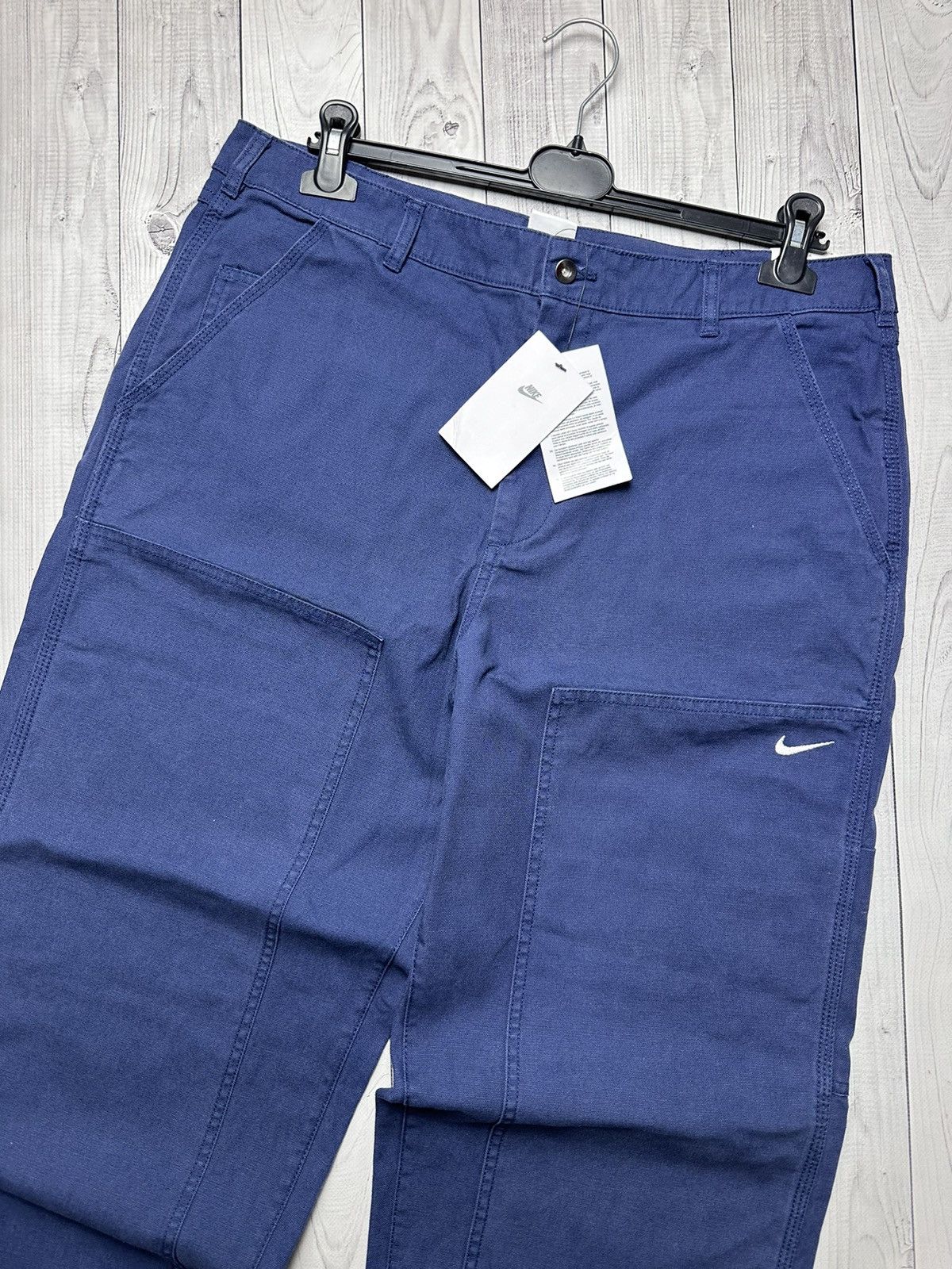 Nike × Vintage Vintage Nike pants Y2K denim jeans size 36 blue logo Size US 36 / EU 52 - 3 Thumbnail