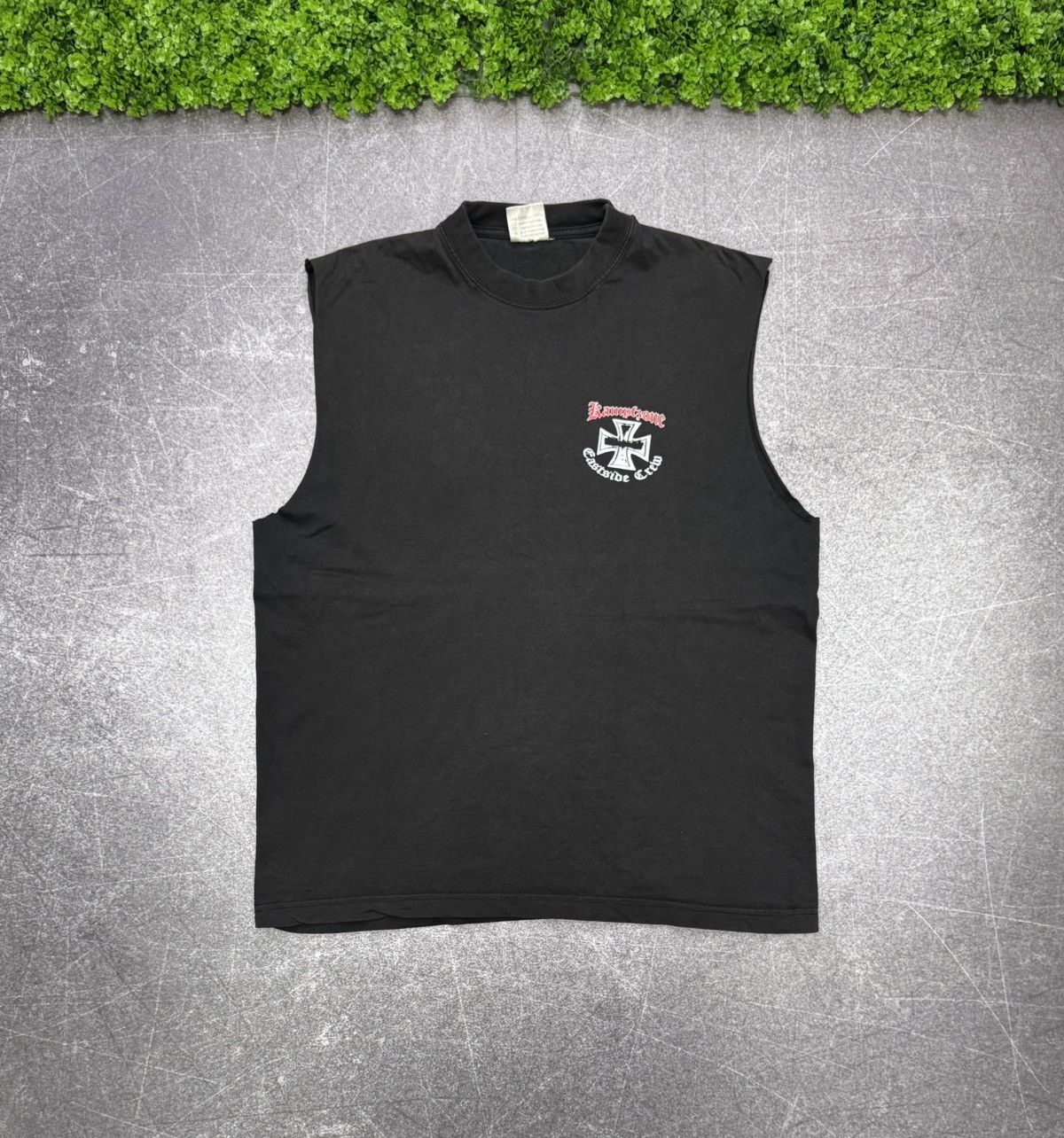 Band Tees Vintage Kampfzone Deutschland Rock Punk Band Tank Top Size US L / EU 52-54 / 3 - 1 Thumbnail
