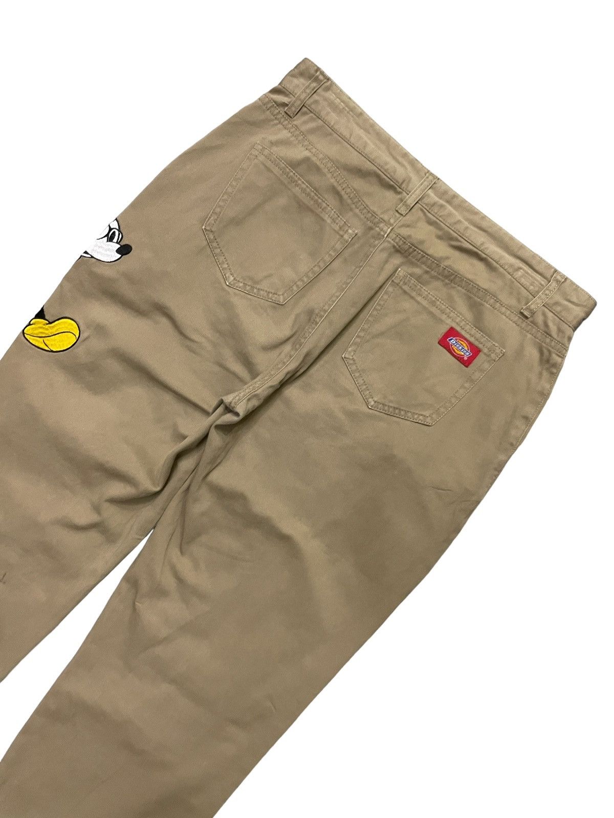 Dickies × Mickey Mouse Dickies X Mickey mouse embroidered khakis pants regular cut Size 29" - 9 Thumbnail