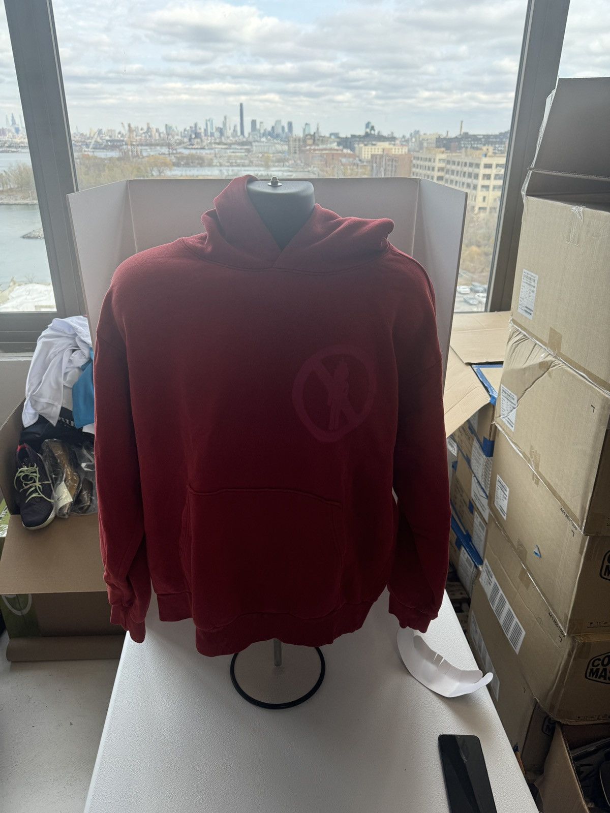 Travis Scott Days Before Rodeo Red Box Hoodie Size Large