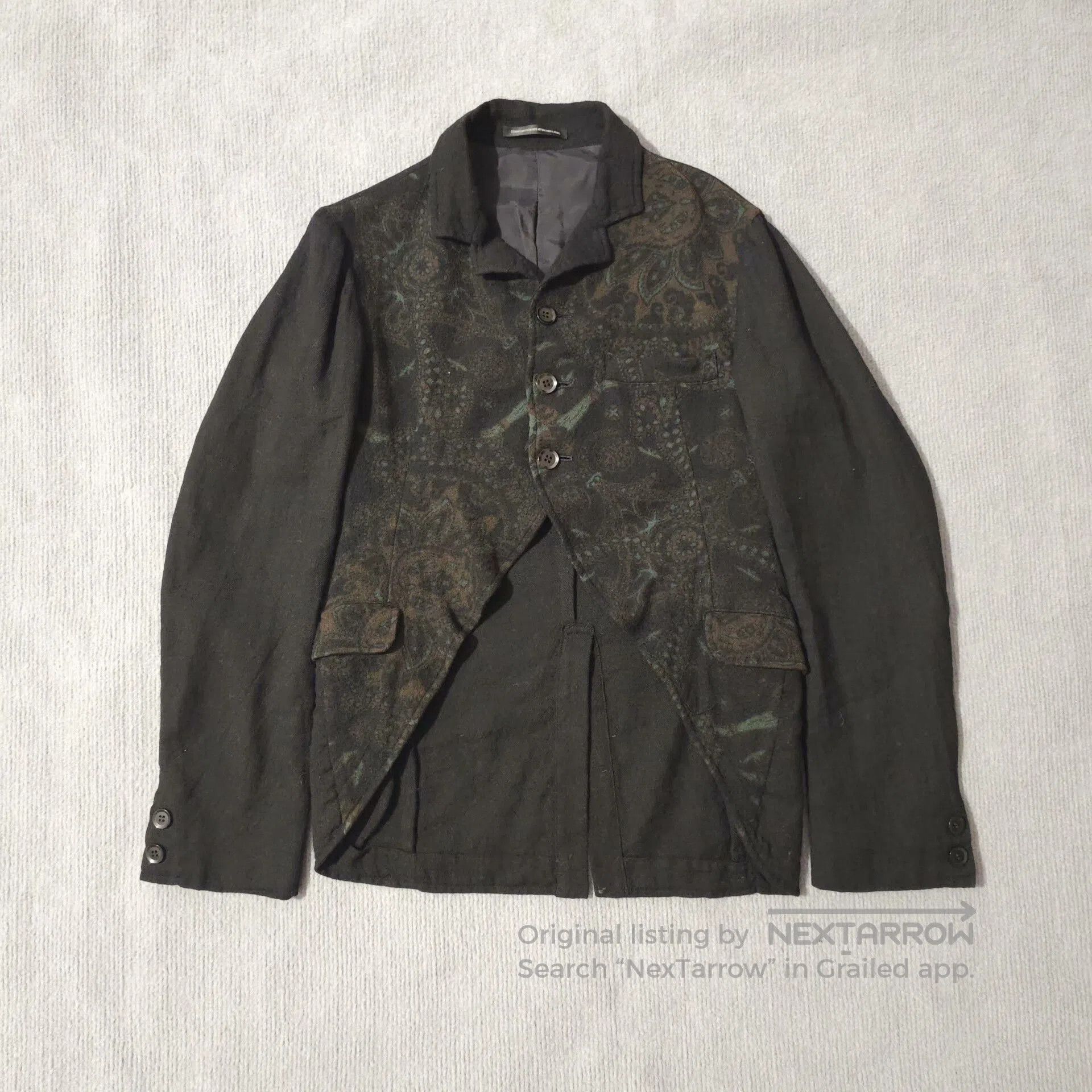 Yohji Yamamoto Yohji Yamamoto Y's Wool Tailcoat Blazer. Size US M / EU 48-50 / 2 - 1 Thumbnail