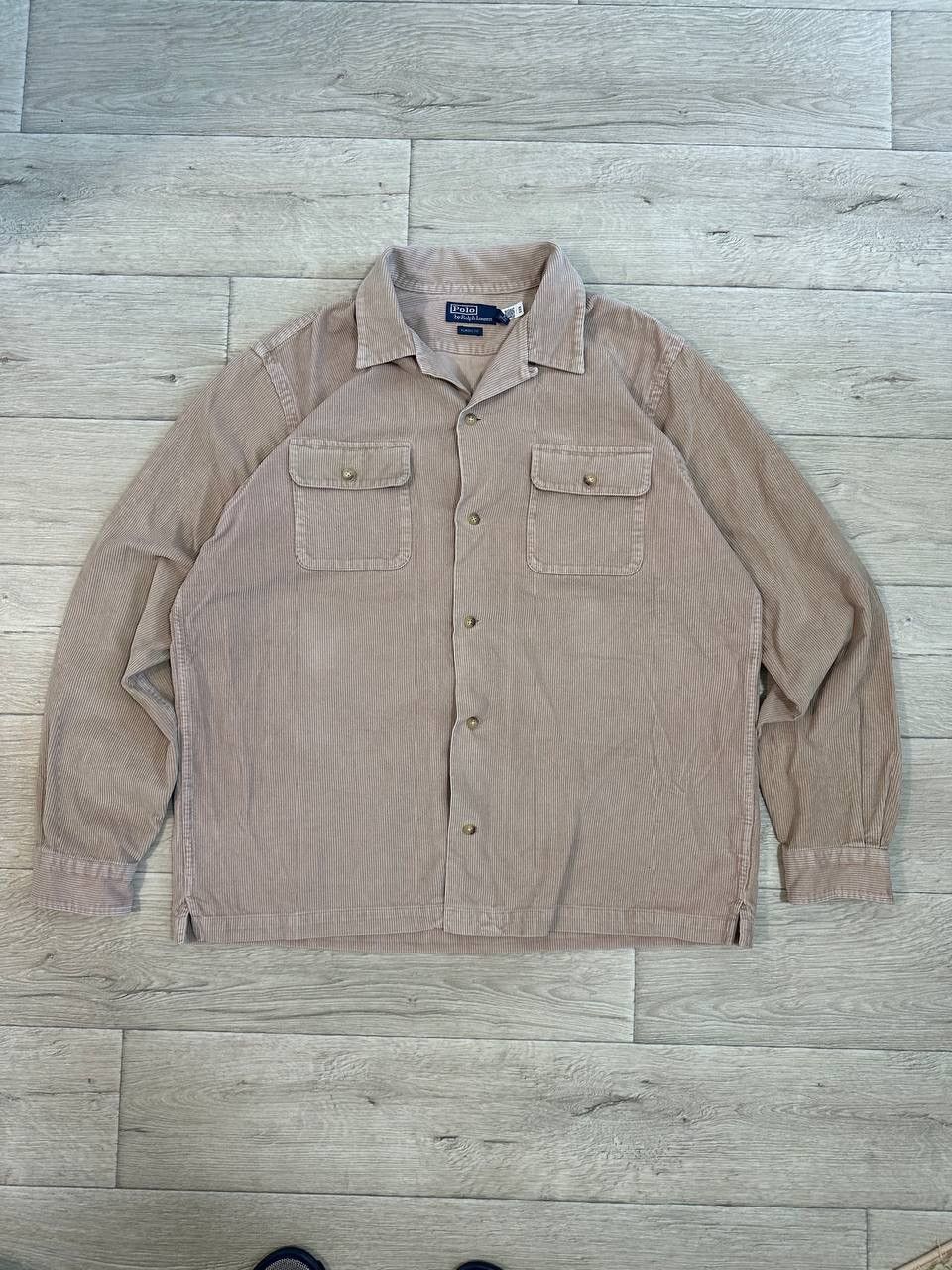 Polo Ralph Lauren Vintage Polo Ralph Lauren Velvet Shirt Size XL / US 12-14 / IT 48-50 - 1 Thumbnail