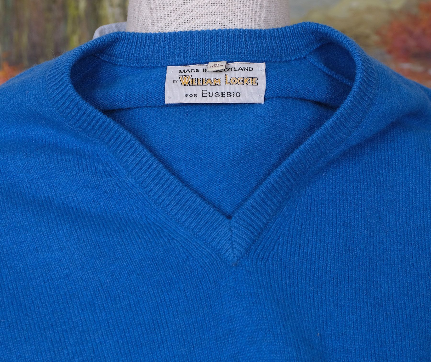 William Lockie William Lockie, light blue jumper, size L, Geelong wool Size US L / EU 52-54 / 3 - 3 Thumbnail