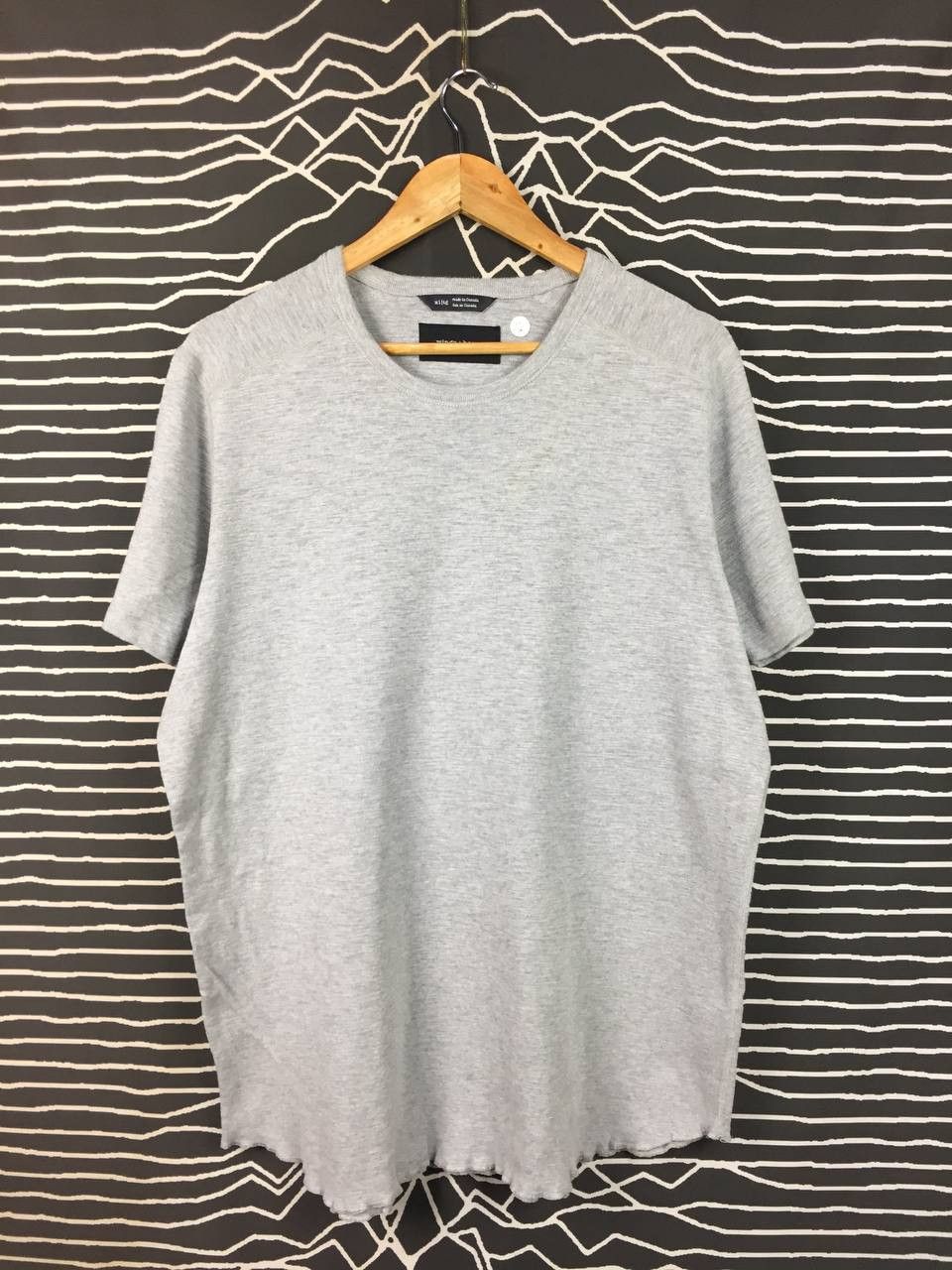Wings + Horns Wings + Horns Made in Canada Slub Curved Hem Crew Neck Tee Size US XL / EU 56 / 4 - 1 Thumbnail
