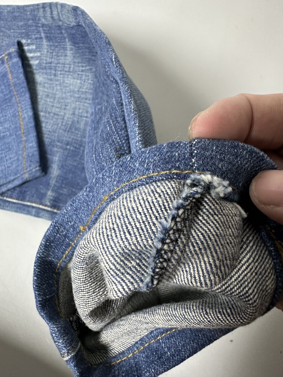 Dior × Hedi Slimane Dior — Hedi Slimane — Clawmark Denim / Altered & Resized Size US 33 - 11 Thumbnail