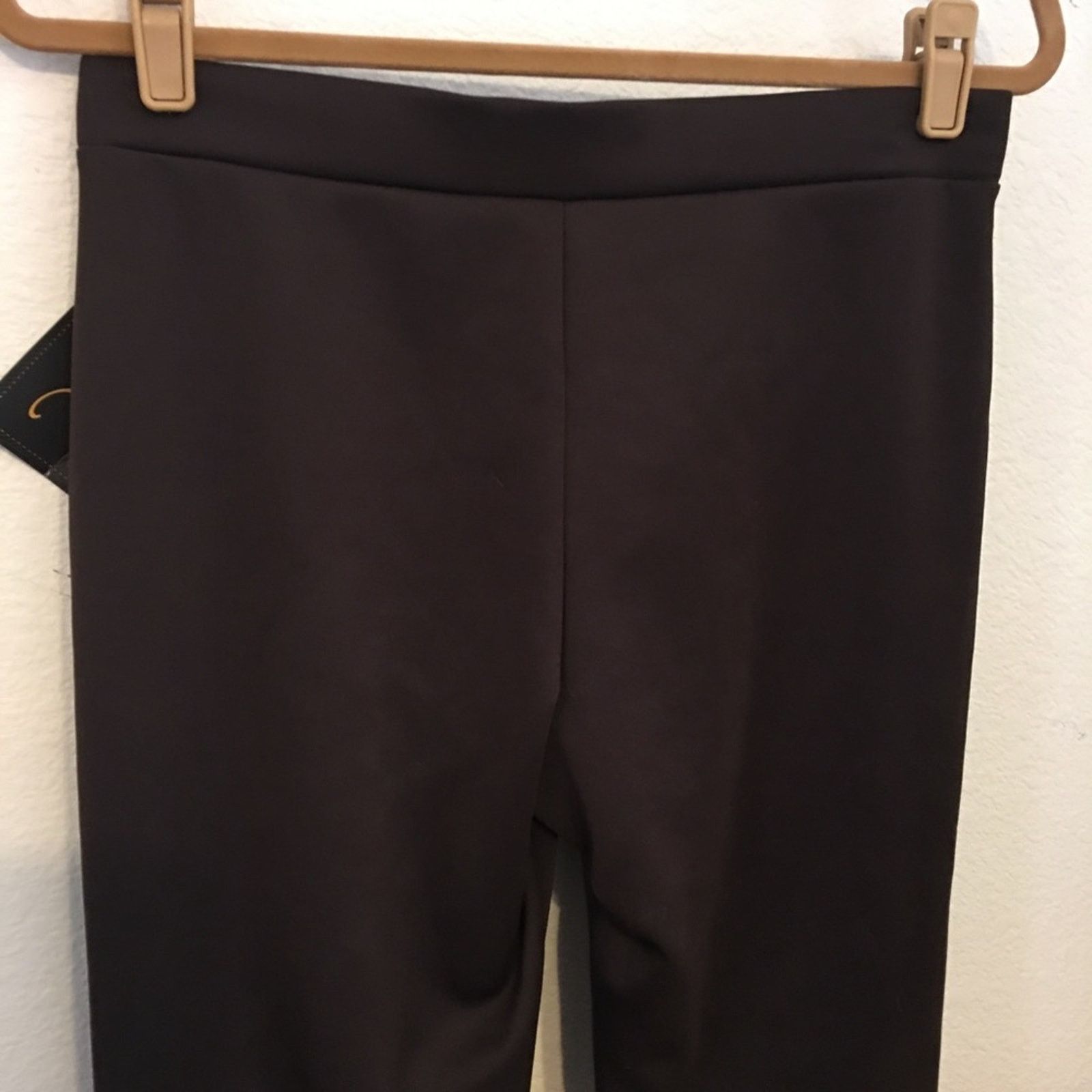 Other Urim Apparel Brown stretch dress pants NWT L Size 31" - 6 Thumbnail