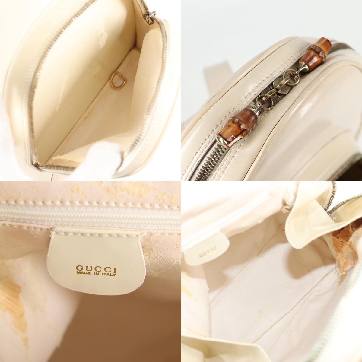 Gucci GUCCI Body Bag Enamel White Gold 003 2113 003 2113 Size ONE SIZE - 12 Thumbnail