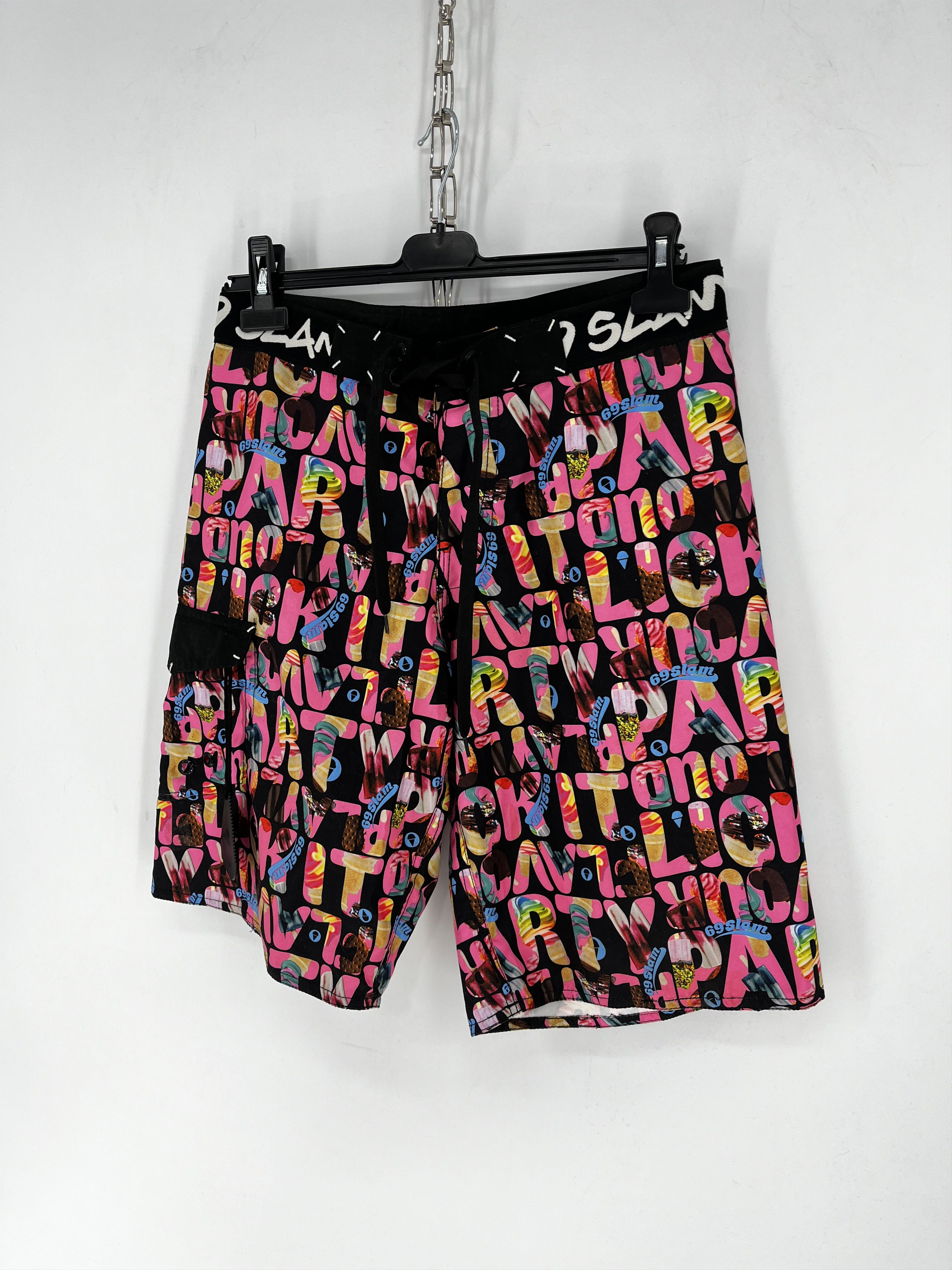 Other 69 Slam Graphic Surf Shorts Pants Print Size 30 Size US 30 / EU 46 - 3 Thumbnail
