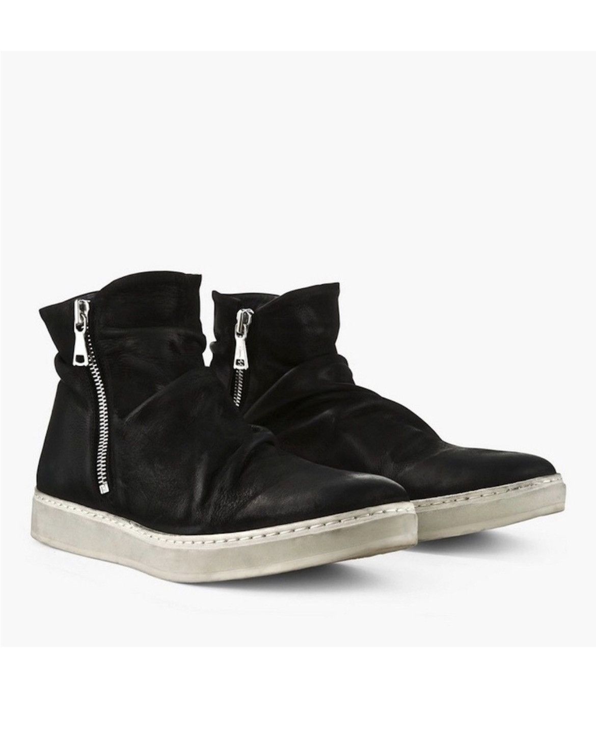 John Varvatos 315 Mac Double Zip Boots Size 12. Size US 12 / EU 45 - 1 Thumbnail