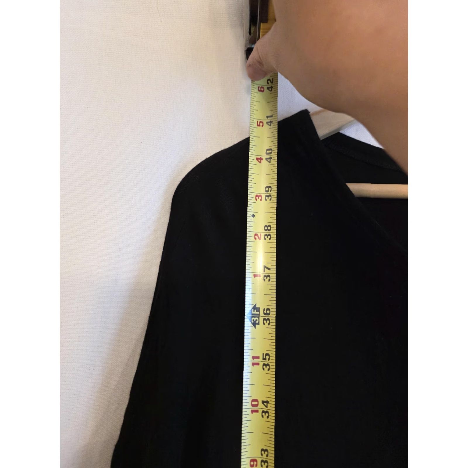 Eileen Fisher Eileen Fisher Dress Womens Small Black Jersey Shift Midi 3/4 Sleeve Scoop Neck Size S / US 4 / IT 40 - 4 Thumbnail