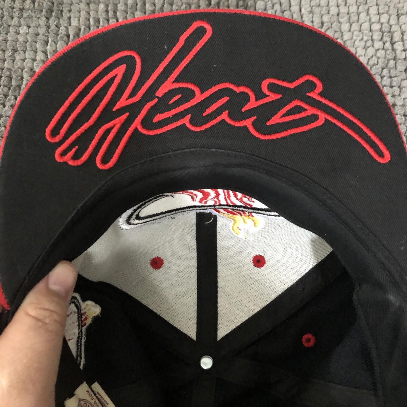 47 NBA '47 Brand Hardwood Classics Miami Heat Men's OSFA Hat Size ONE SIZE - 7 Thumbnail