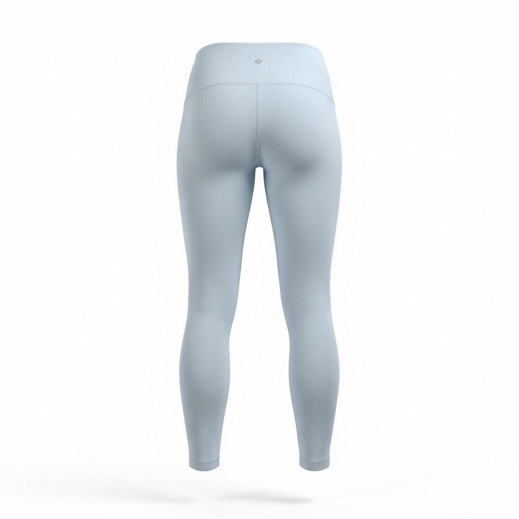 Lululemon Lululemon Light Blue High Rise Leggings Women’s Size 4 Size 27" / US 4 / IT 40 - 2 Thumbnail