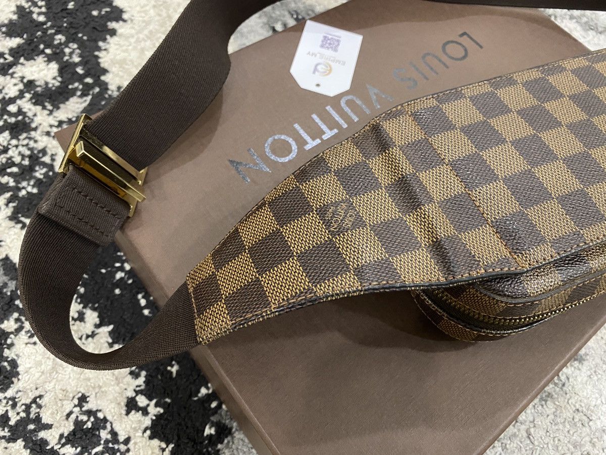 Louis Vuitton Authentic Louis Vuitton Geronimos Damier Ebene Size ONE SIZE - 10 Thumbnail