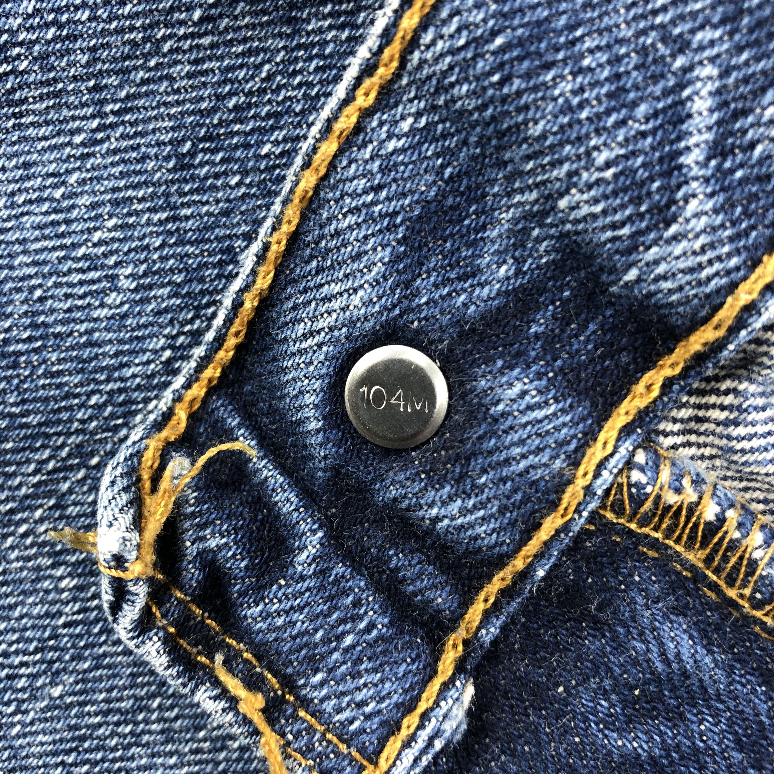 Levi's Vintage Blue Wash Levis 505 Jeans-J1660 Size US 40 / EU 56 - 10 Thumbnail