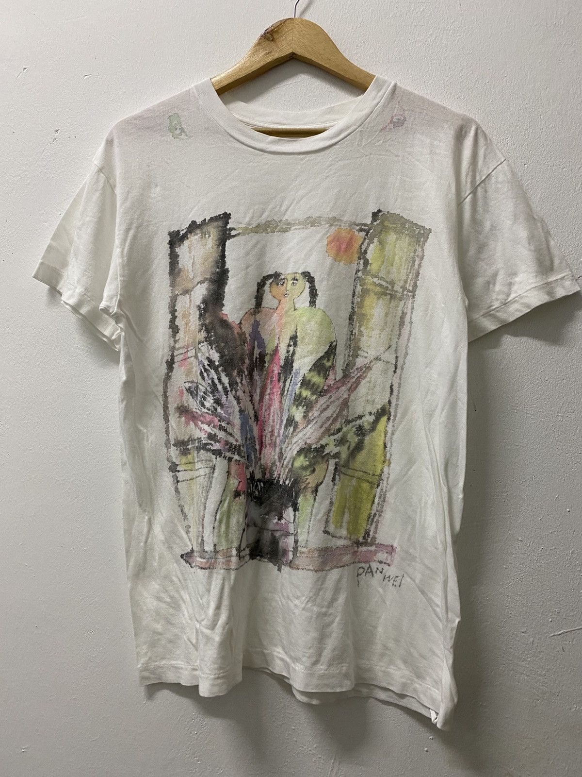 Vintage Vintage Art Single Girl Colourful Size US L / EU 52-54 / 3 - 1 Thumbnail