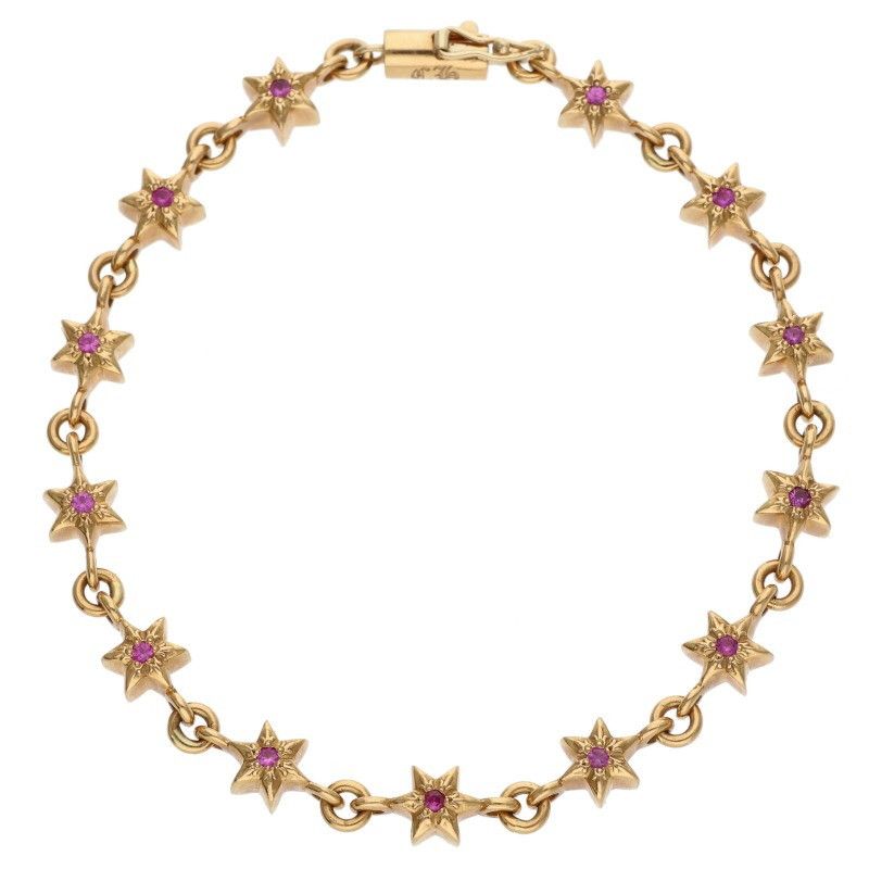Chrome Hearts Chrome Hearts Tiny Star Bracelet 12 Link | Grailed