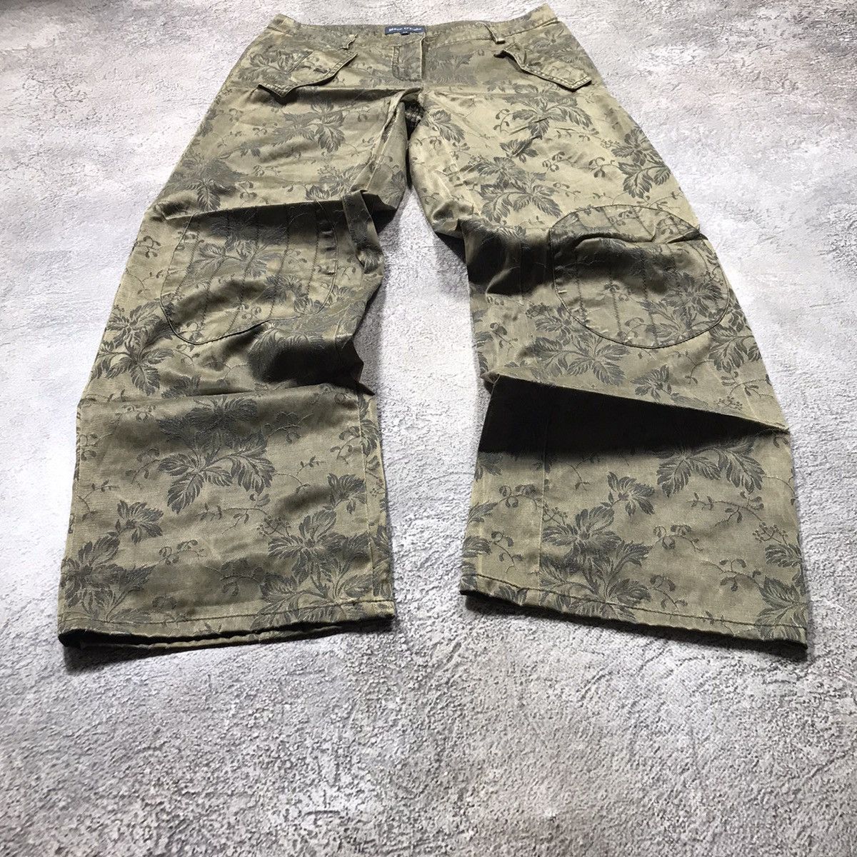Vintage Vintage 90s Japanese Baggy Cargo Pants Distressed Parachute Size 31" - 1 Thumbnail