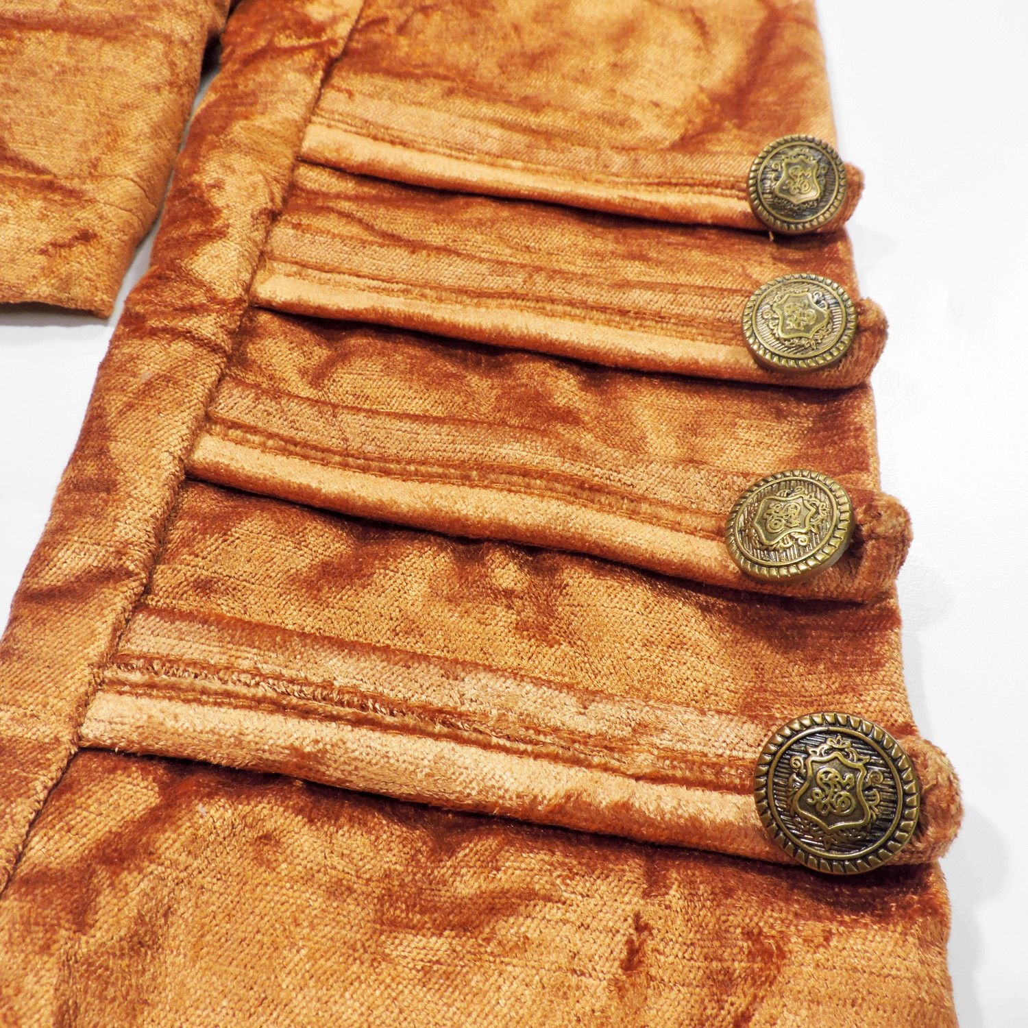 Free People FREE PEOPLE NAPOLEON VELVET MILITARY JACKET BLAZER Size XS / US 0-2 / IT 36-38 - 13 Thumbnail