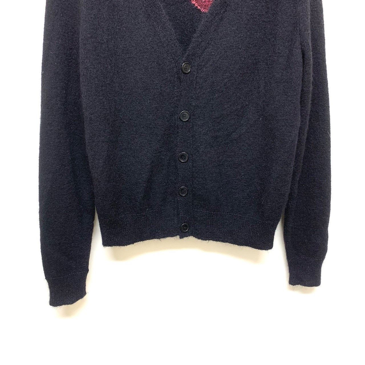 Saint Laurent Paris Saint laurent Knitted cardigan with crane logo on back shir Size US L / EU 52-54 / 3 - 4 Thumbnail