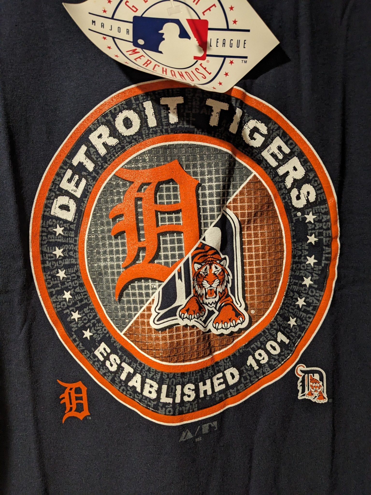 Majestic × Vintage Vintage Detroit Tigers MLB Baseball Majestic Large T-Shirt Size US L / EU 52-54 / 3 - 2 Thumbnail