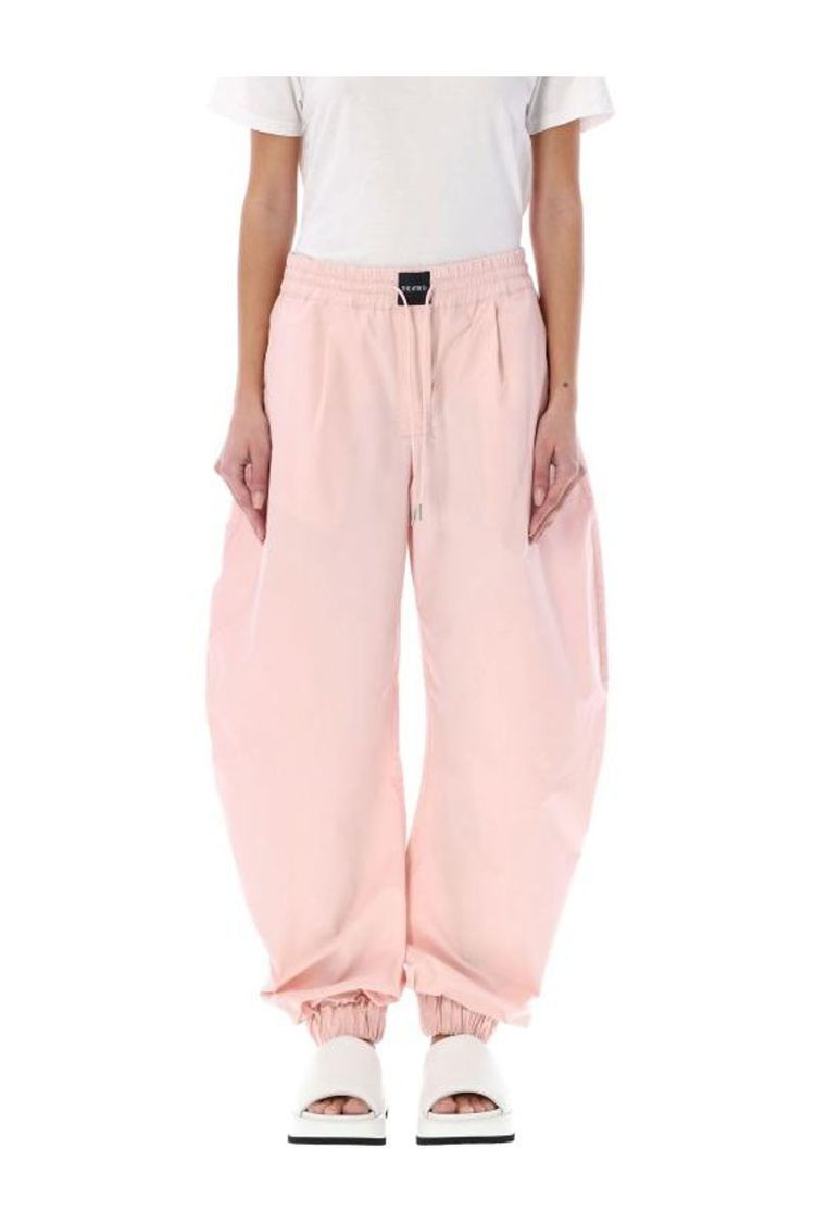 The Attico o1s22i1n1024 Poplin Joggers in Pink Size 27" / US 4 / IT 40 - 6 Thumbnail