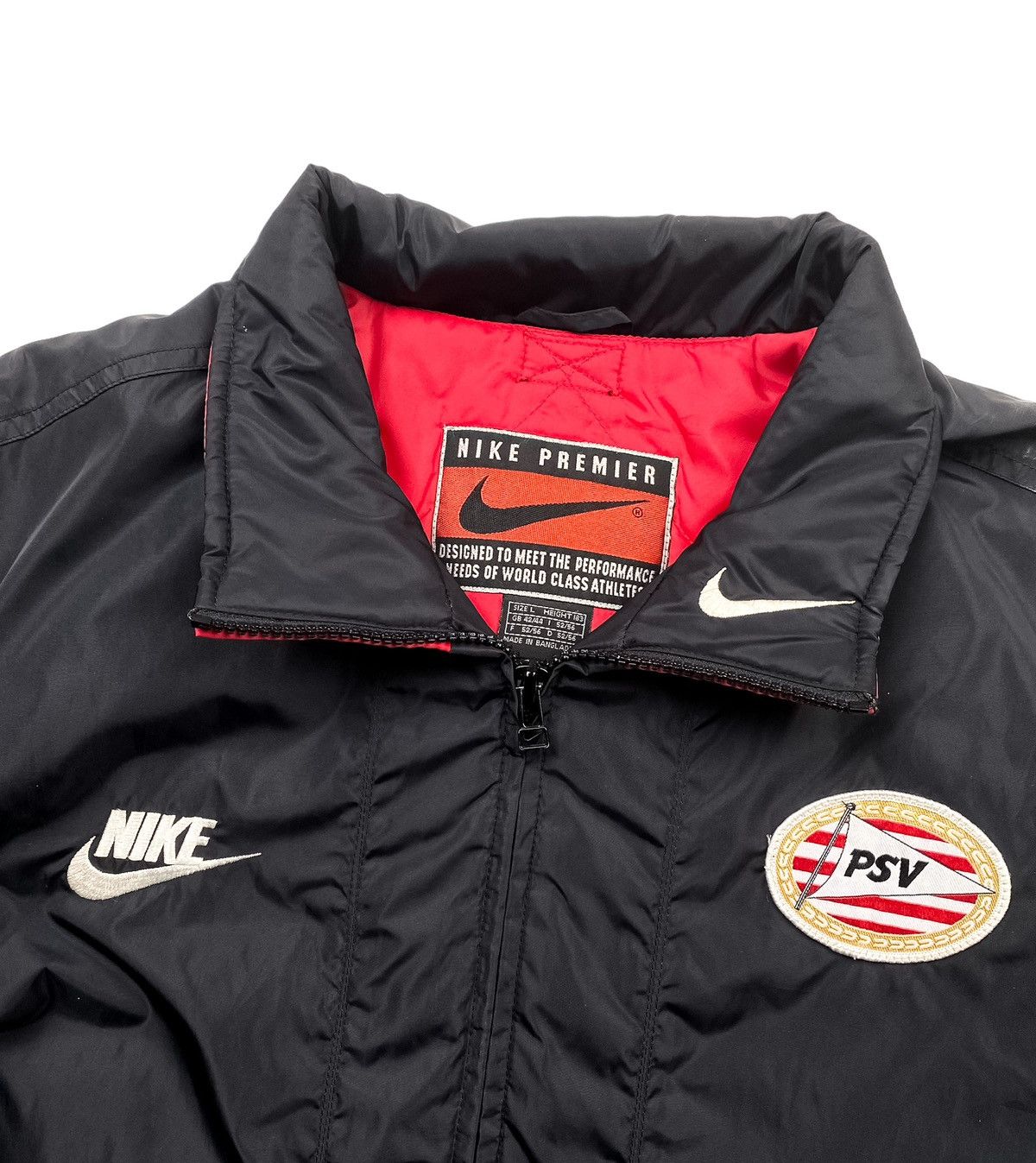 Nike × Vintage Vintage PSV Eindhoven Nike 1995 1996 1997 Pre Match Warm Up Size US L / EU 52-54 / 3 - 3 Thumbnail