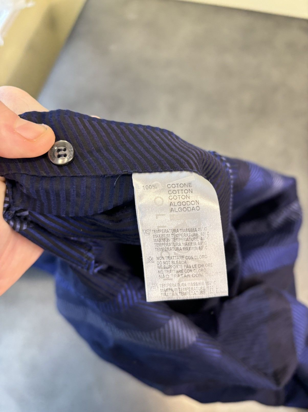Designer × Versace × Vintage Versace Collection Dress Shirt Button Up Gianni Versace Size US M / EU 48-50 / 2 - 6 Thumbnail