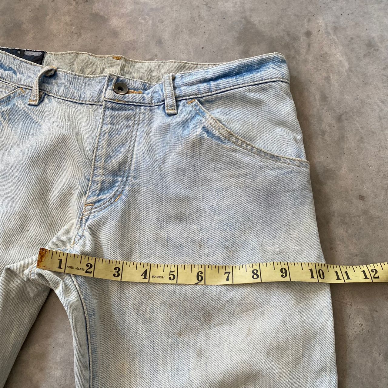Attachment Vintage Attachment Japanese Brand Distressed Flare Denim Size US 30 / EU 46 - 5 Thumbnail