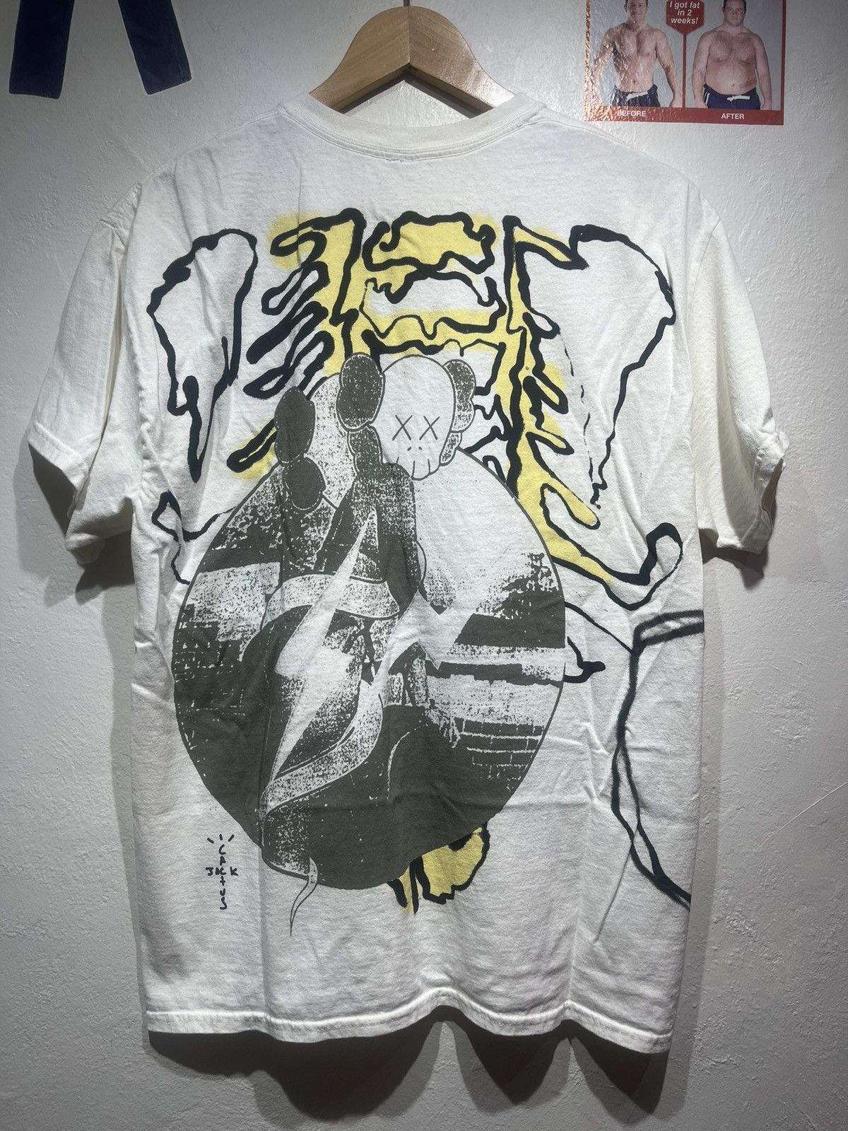 Fragment Design × Kaws × Travis Scott Travis Scott Cactus Jack x Fragment tee Size US L / EU 52-54 / 3 - 2 Thumbnail