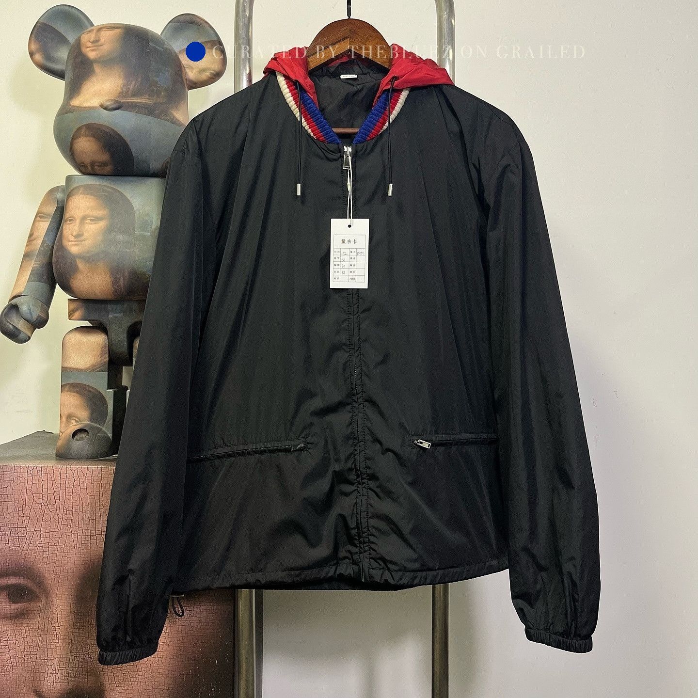 Gucci Stylish Black Hooded Light Jacket Size US L / EU 52-54 / 3 - 1 Preview