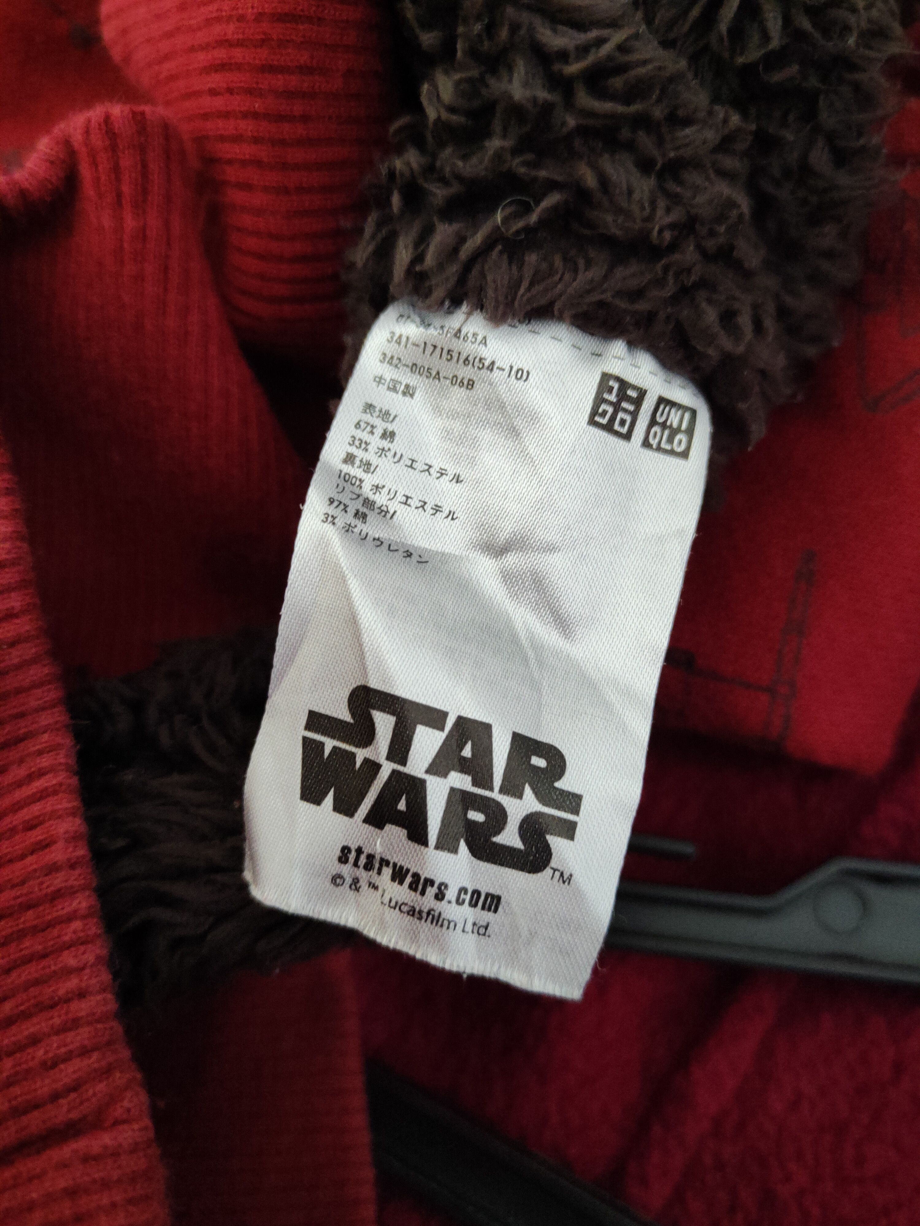 Star Wars DL Uniqlo X Star Wars Hoodie Sweaters #879 Size US M / EU 48-50 / 2 - 12 Thumbnail