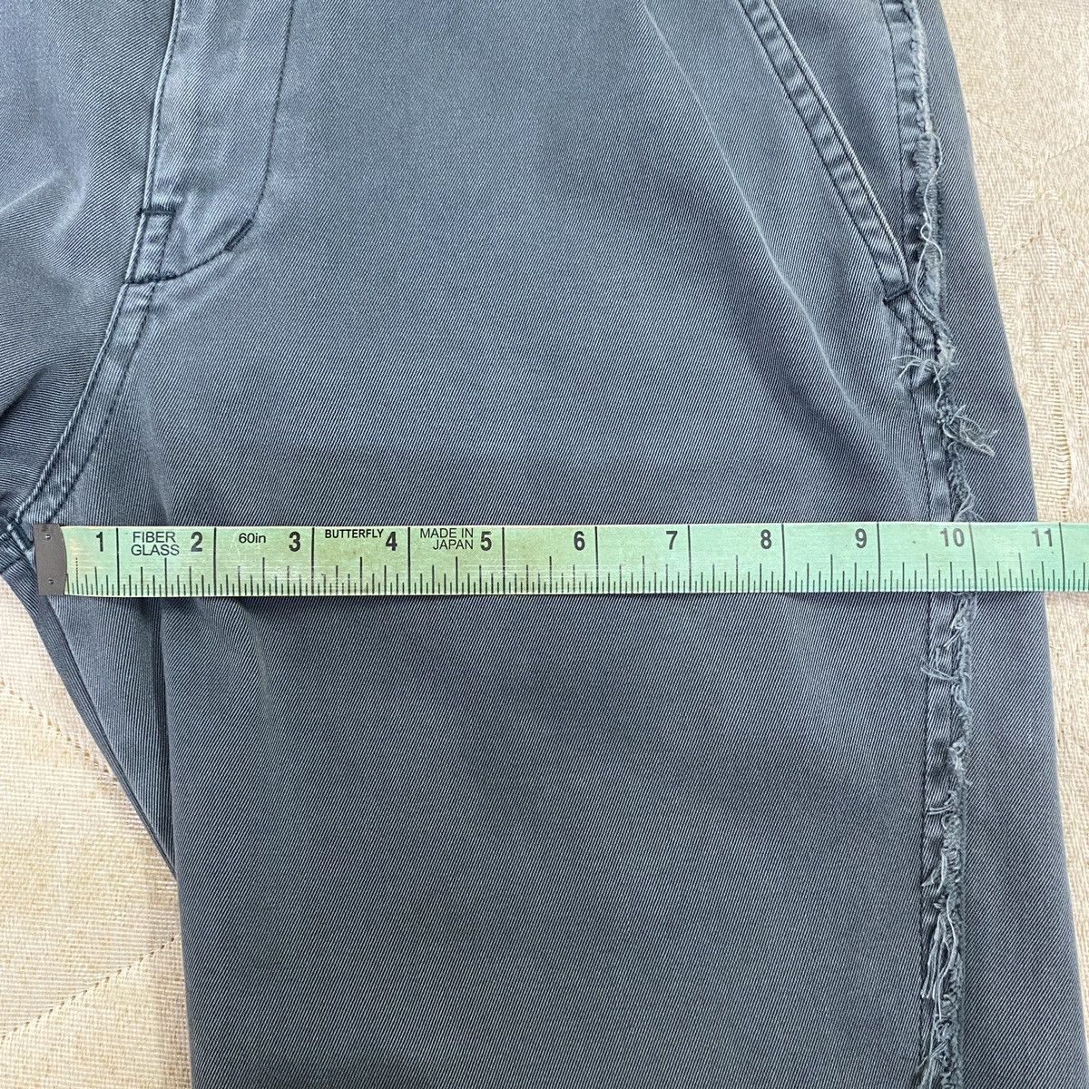 CABANE de ZUCCa × Issey Miyake × Zucca Zucca Trousers Distressed Streetwear Buckle Belted Waist Size US 30 / EU 46 - 16 Thumbnail